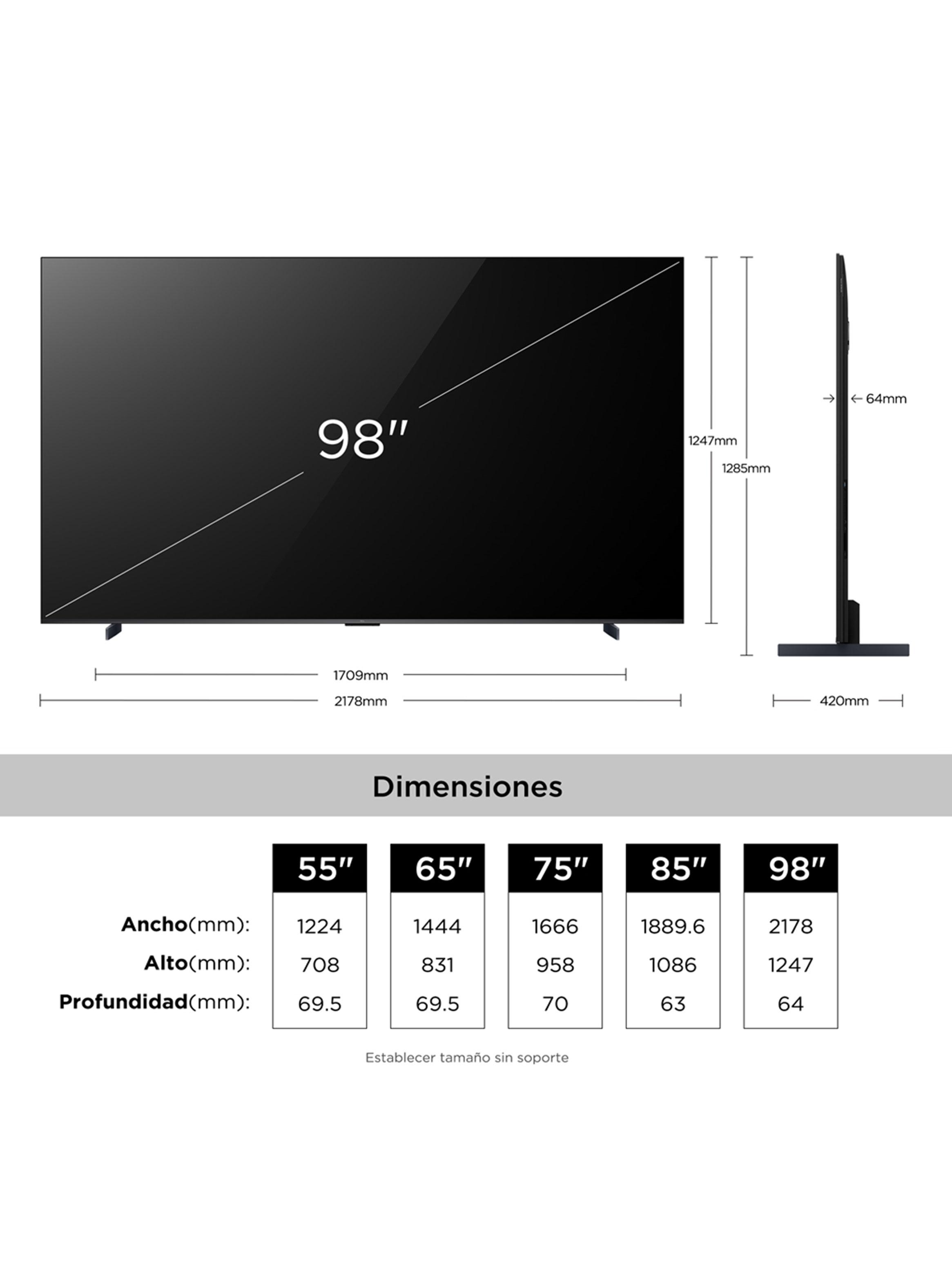 QD Mini LED Smart TV 98'' 4K UHD P8L-1