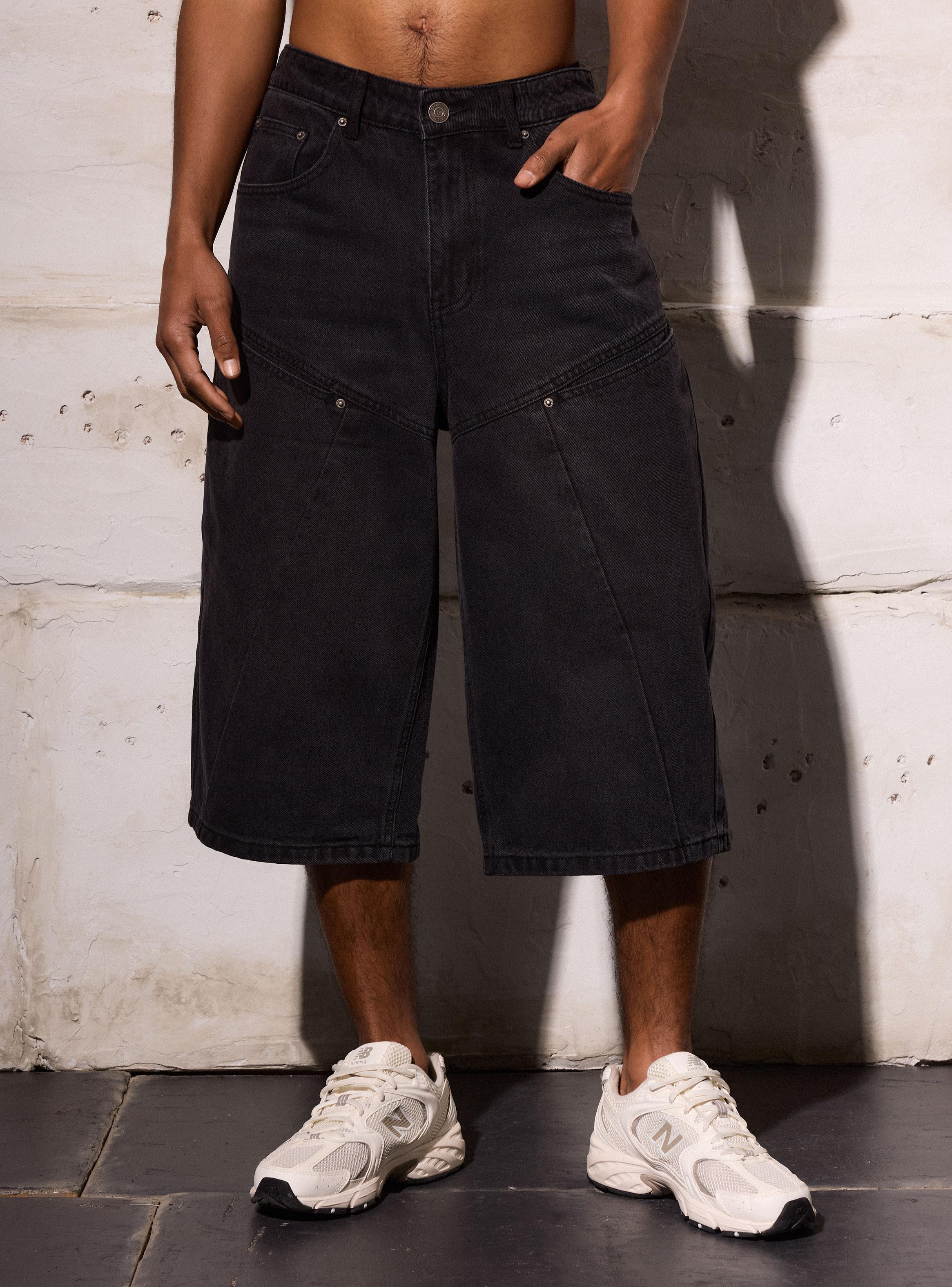Bermuda Jort Denim Baggy-0