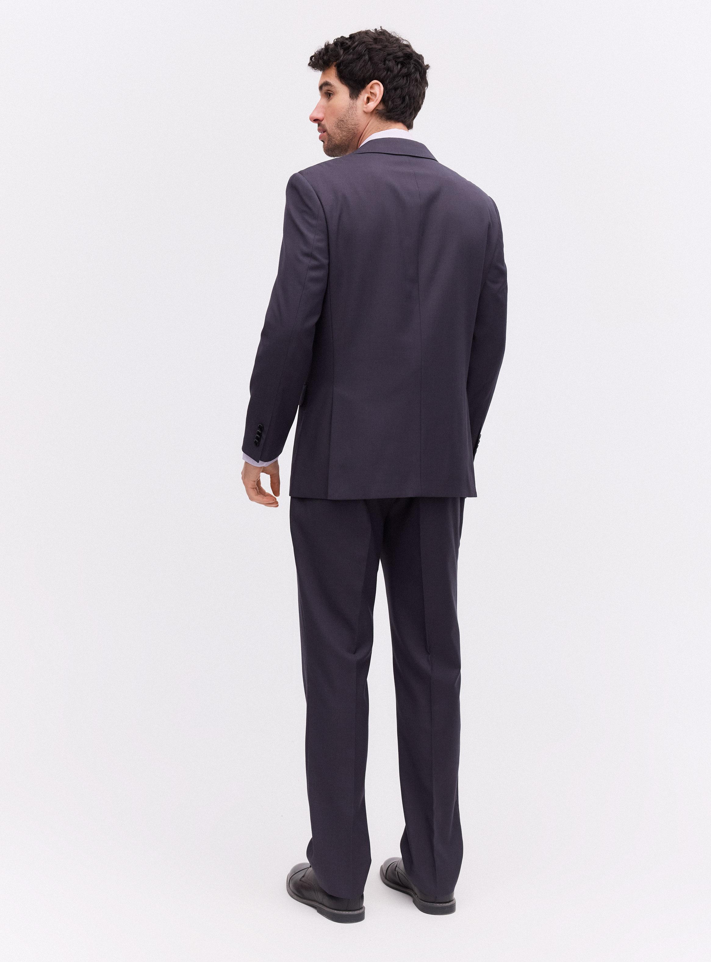 Traje Recto Regular Fit Palm Beach Liso-5