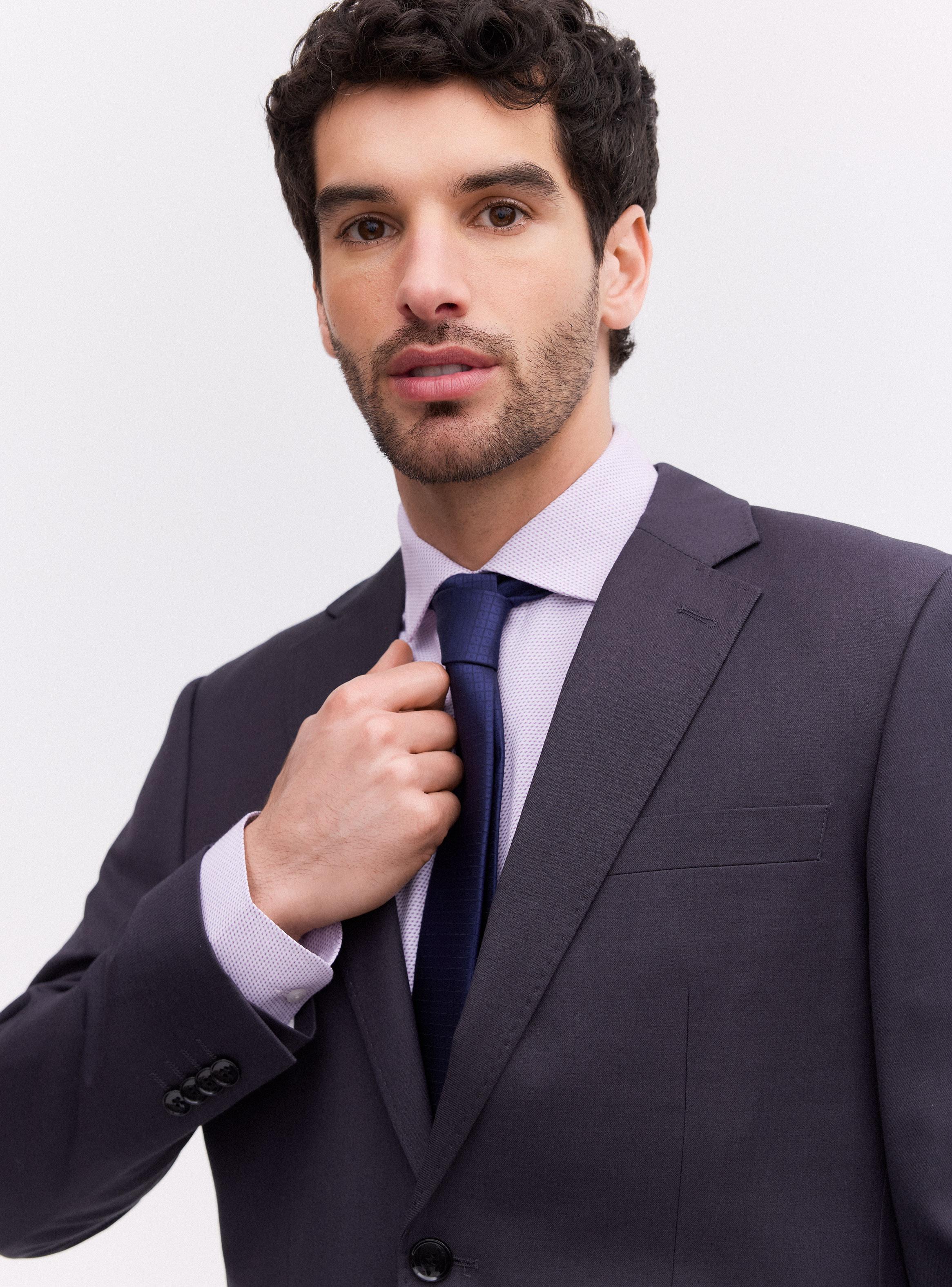 Traje Recto Regular Fit Palm Beach Liso-2