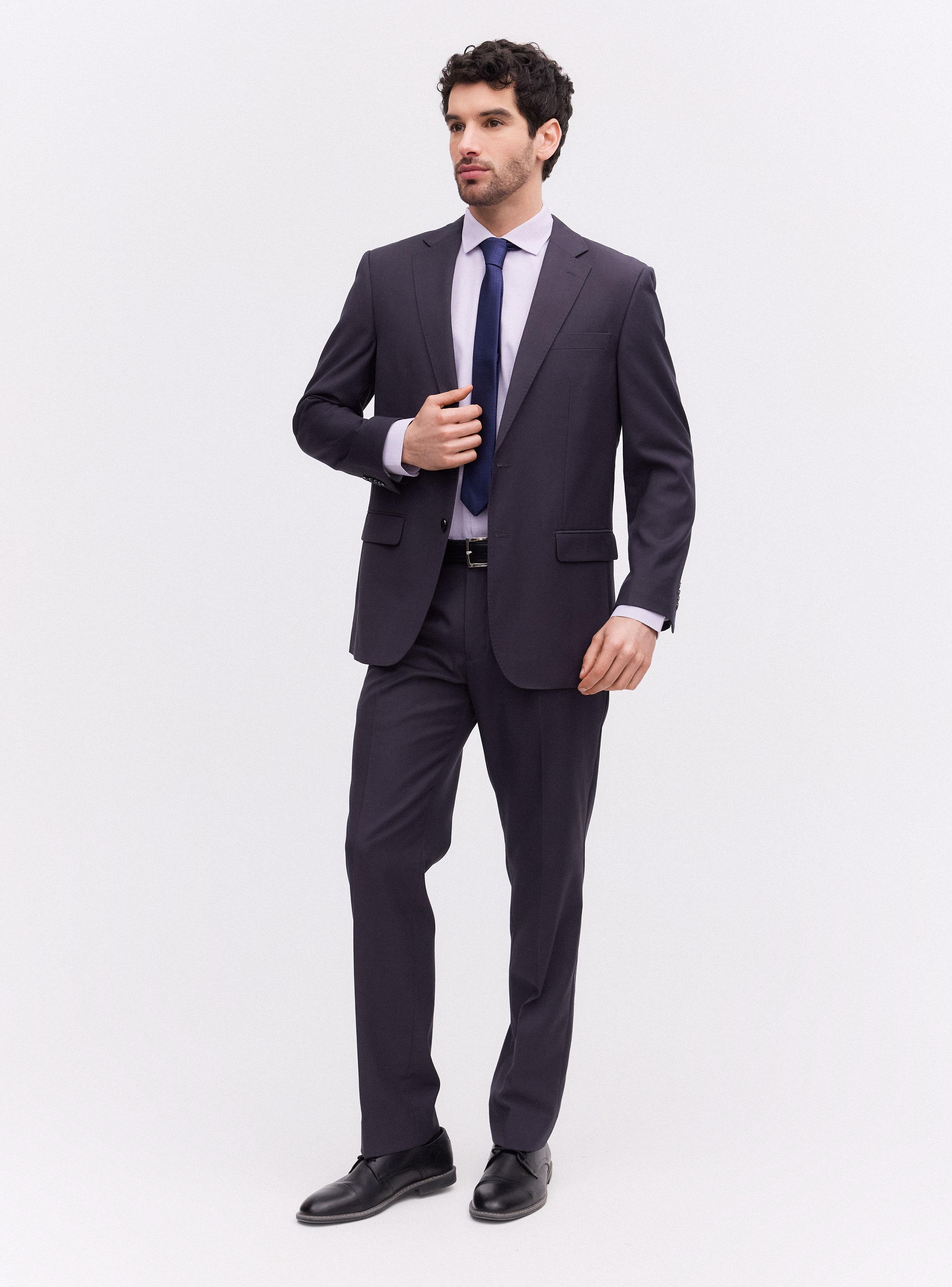 Traje Recto Regular Fit Palm Beach Liso-4