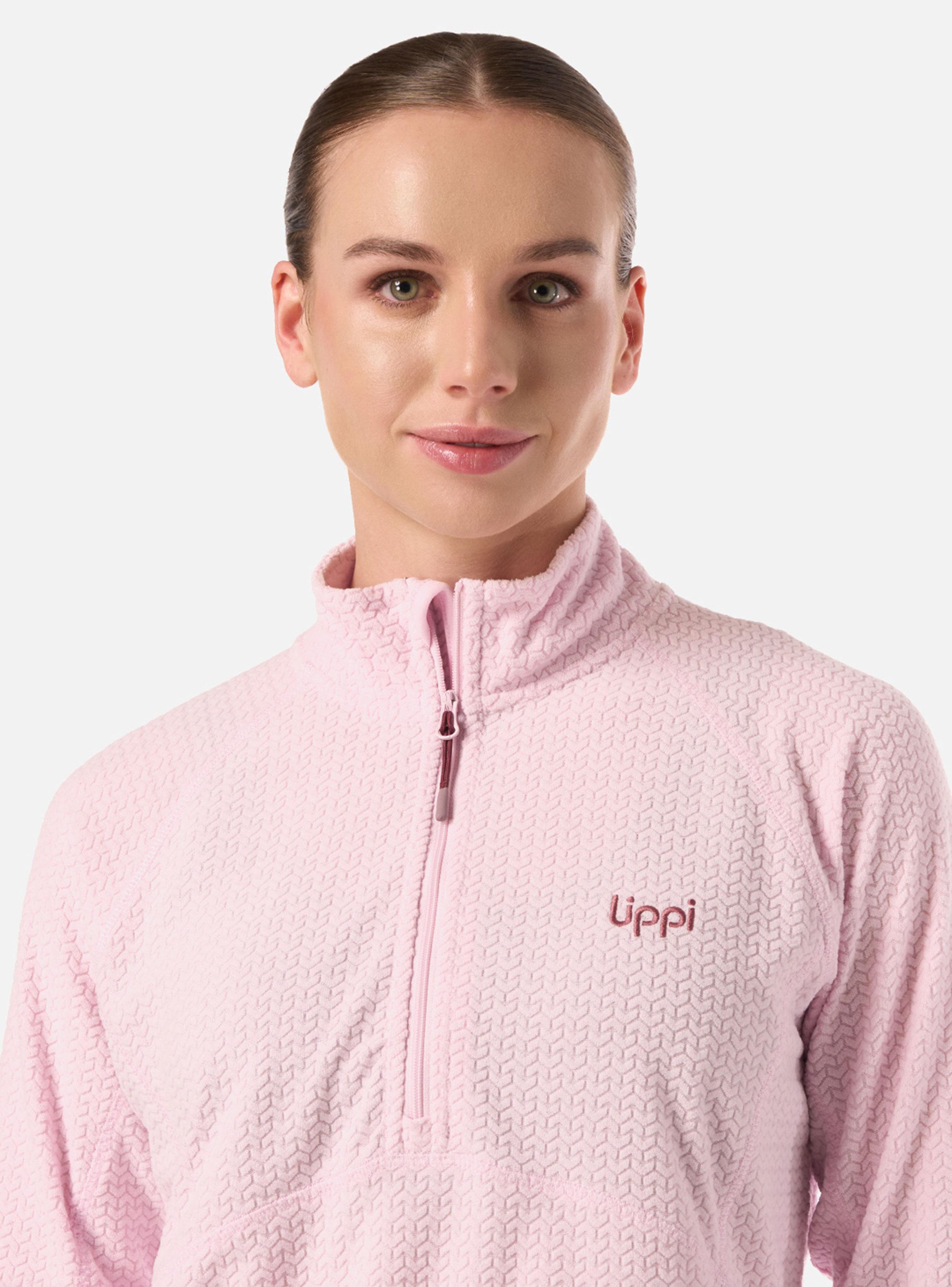 Polerón 1/ 4 Zip Jacaranda Nano-F-3