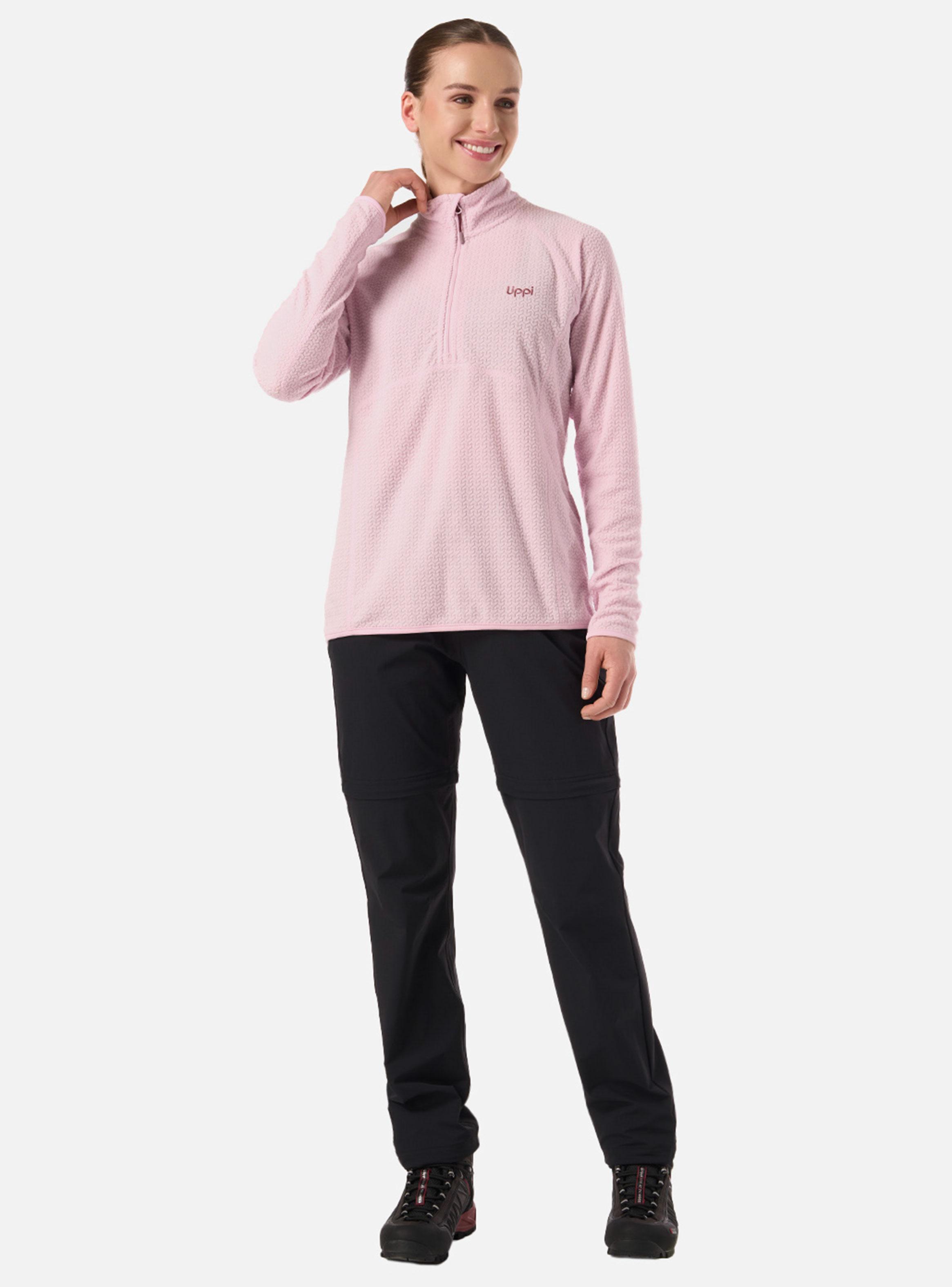 Polerón 1/ 4 Zip Jacaranda Nano-F-4