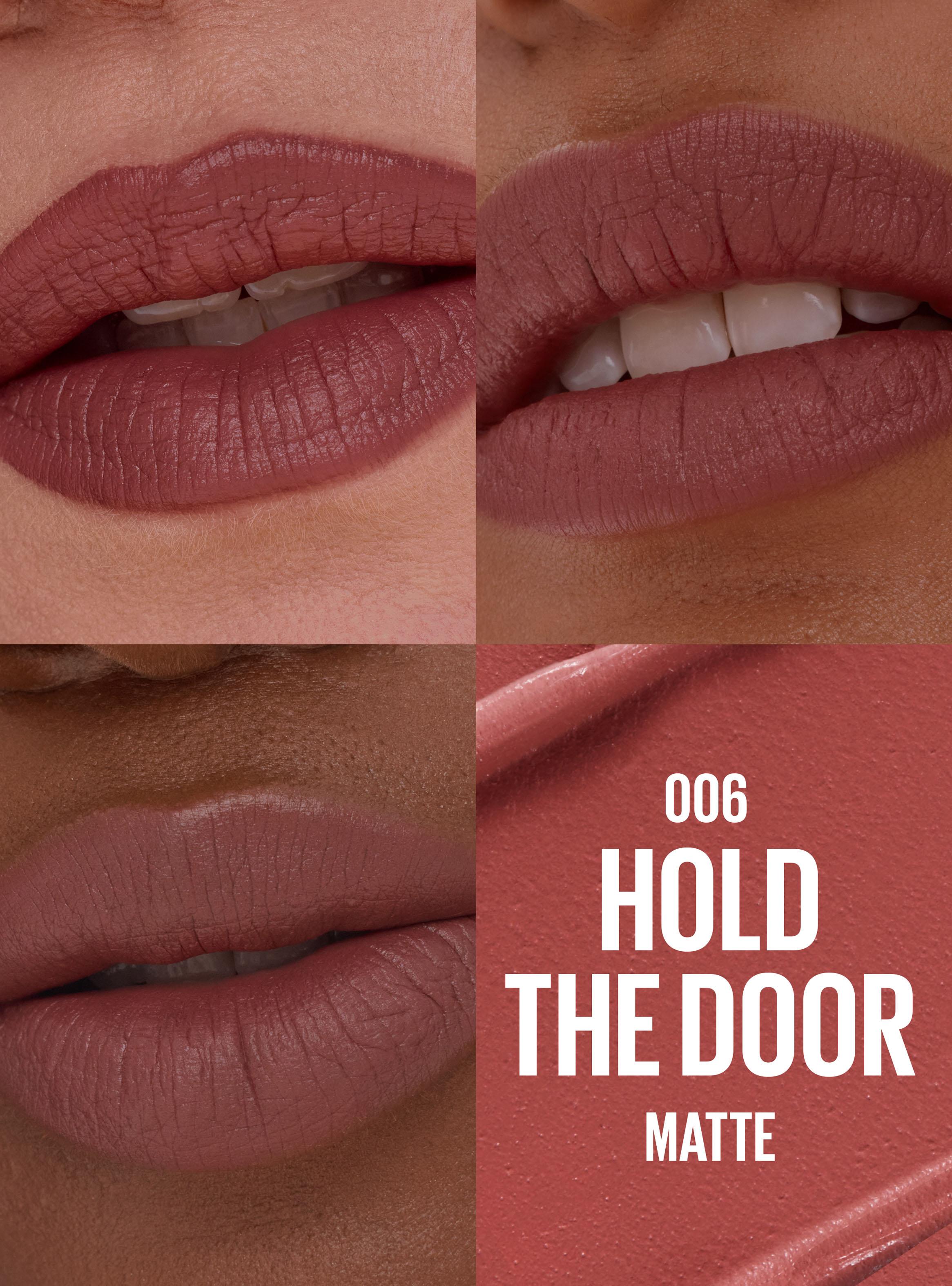 Serum Lipstick Mattes 006 Hold The Door 21 g-4