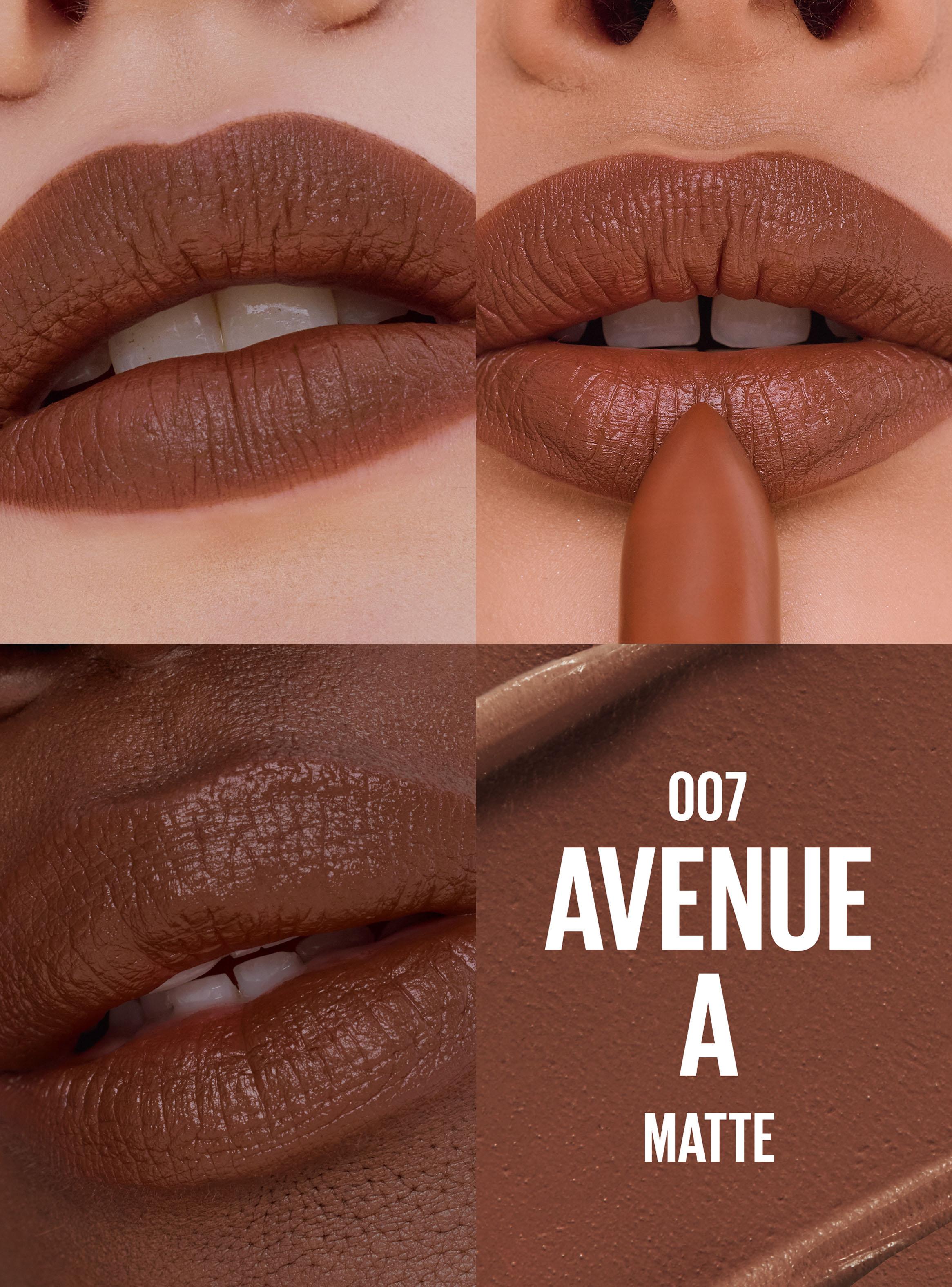 Labial Hidratante Maybelline Serum Lipstick Mate 007 Avenue A-4