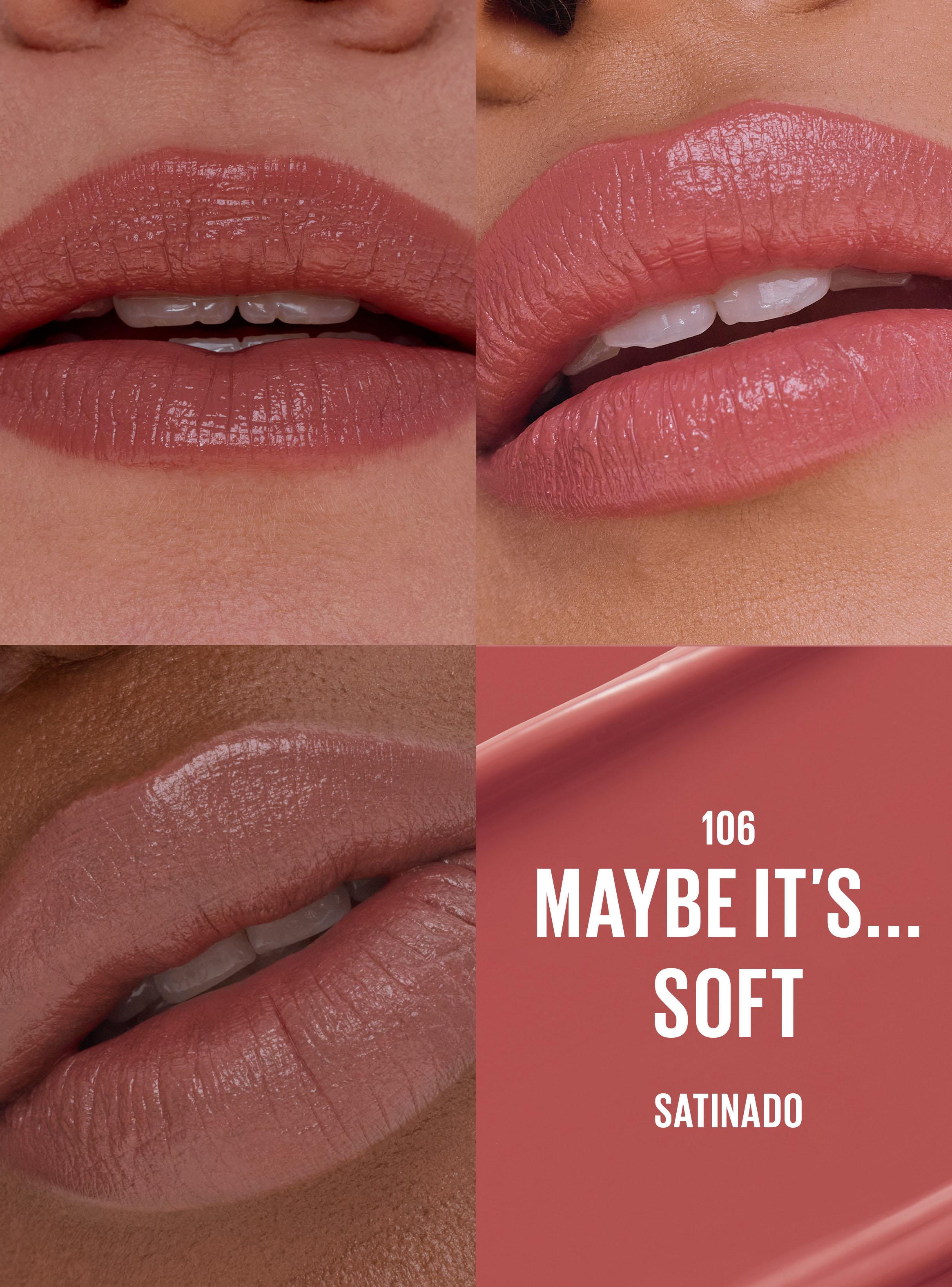 Labial Hidratante Serum Satín Tono 106 Maybe It's... Soft-4