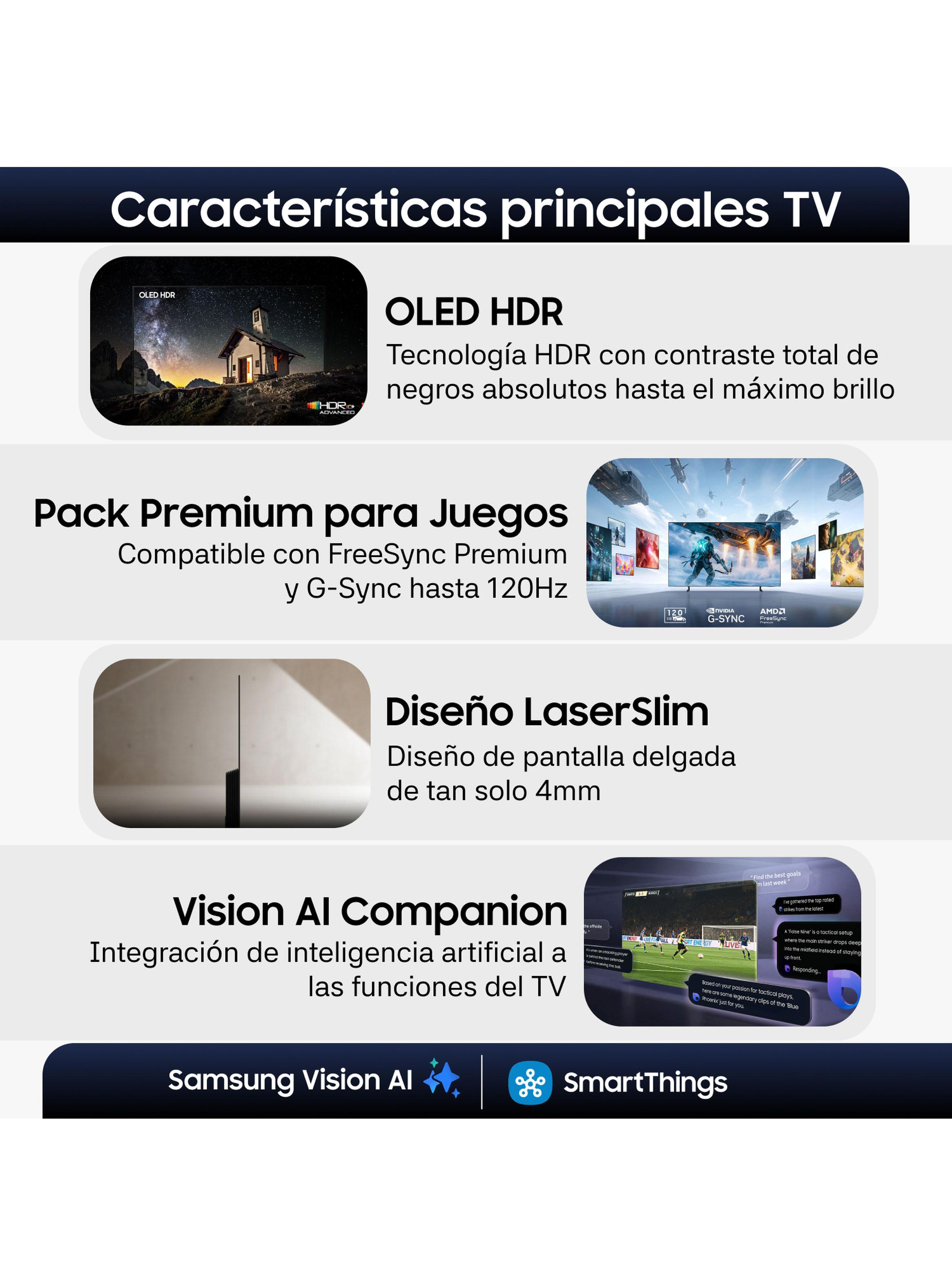 OLED Smart TV 48'' 4K UHD Vision AI S85H 2026-4