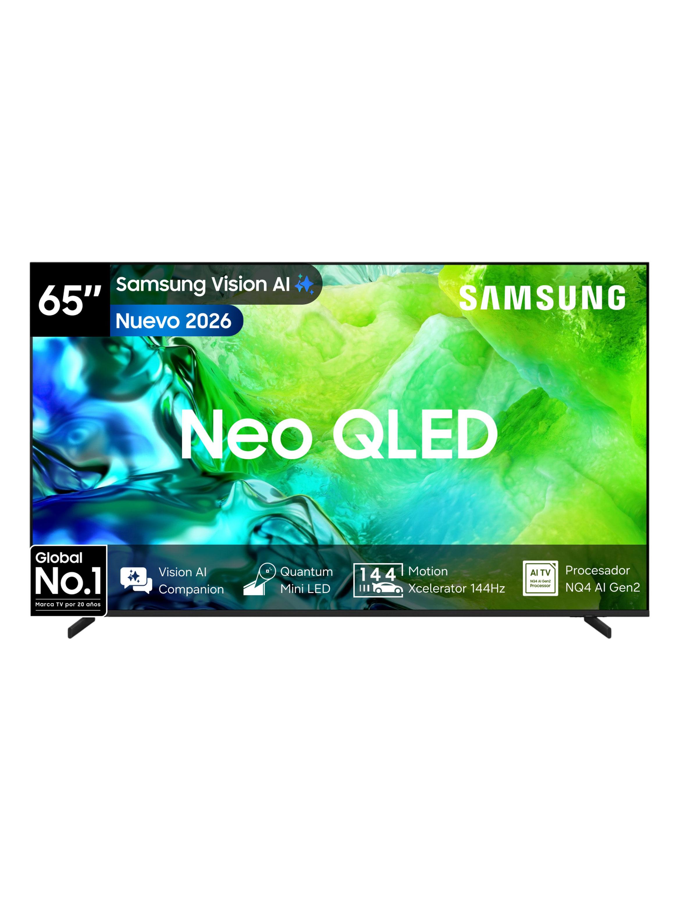 Neo QLED Smart TV 65'' 4K UHD Vision AI QN80H 2026 + Control por Voz-0
