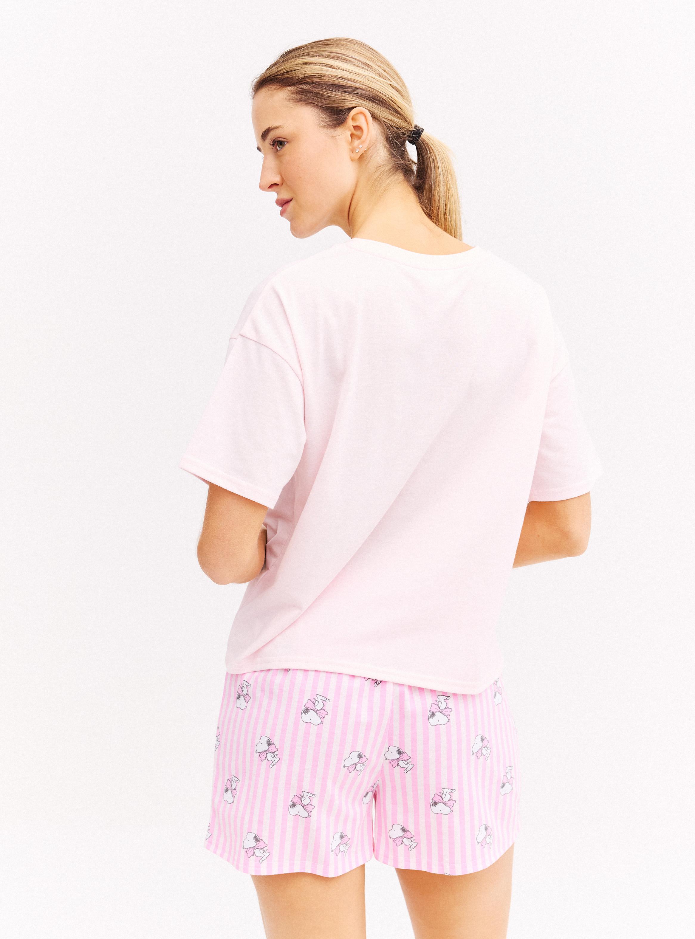 Pijama Snoppy  Manga Corta-1