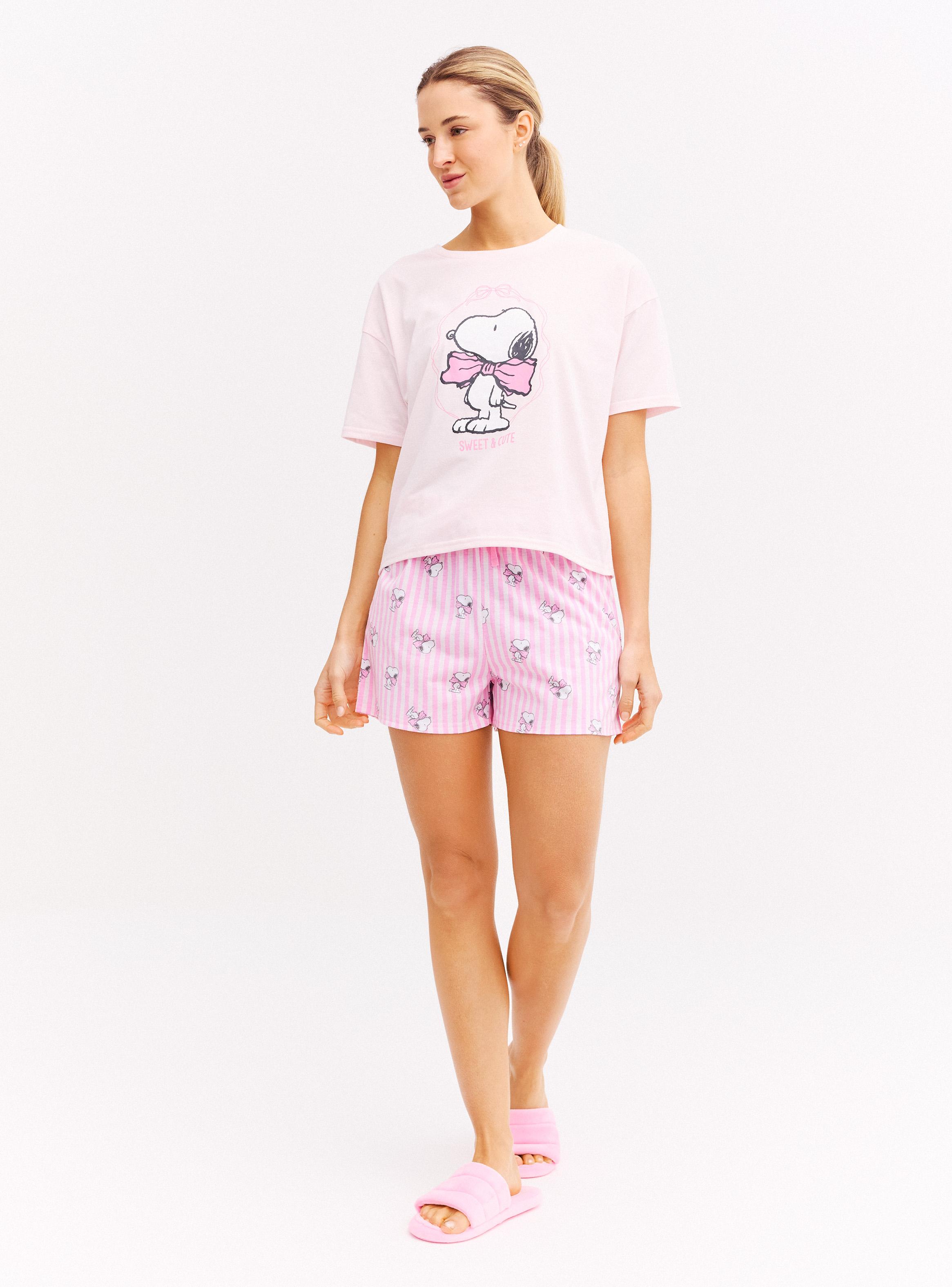 Pijama Snoppy  Manga Corta-4