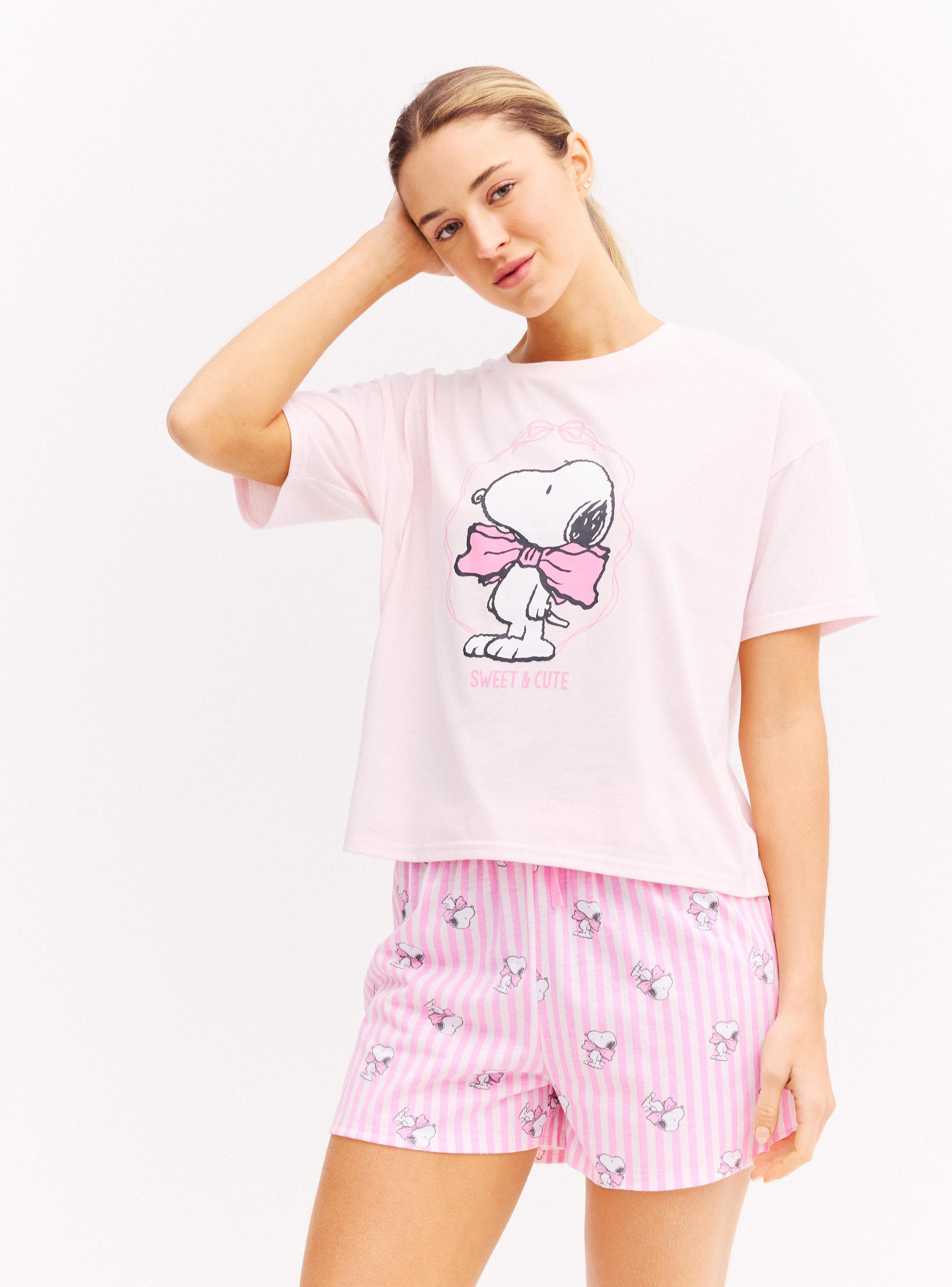 Pijama Snoppy  Manga Corta-0