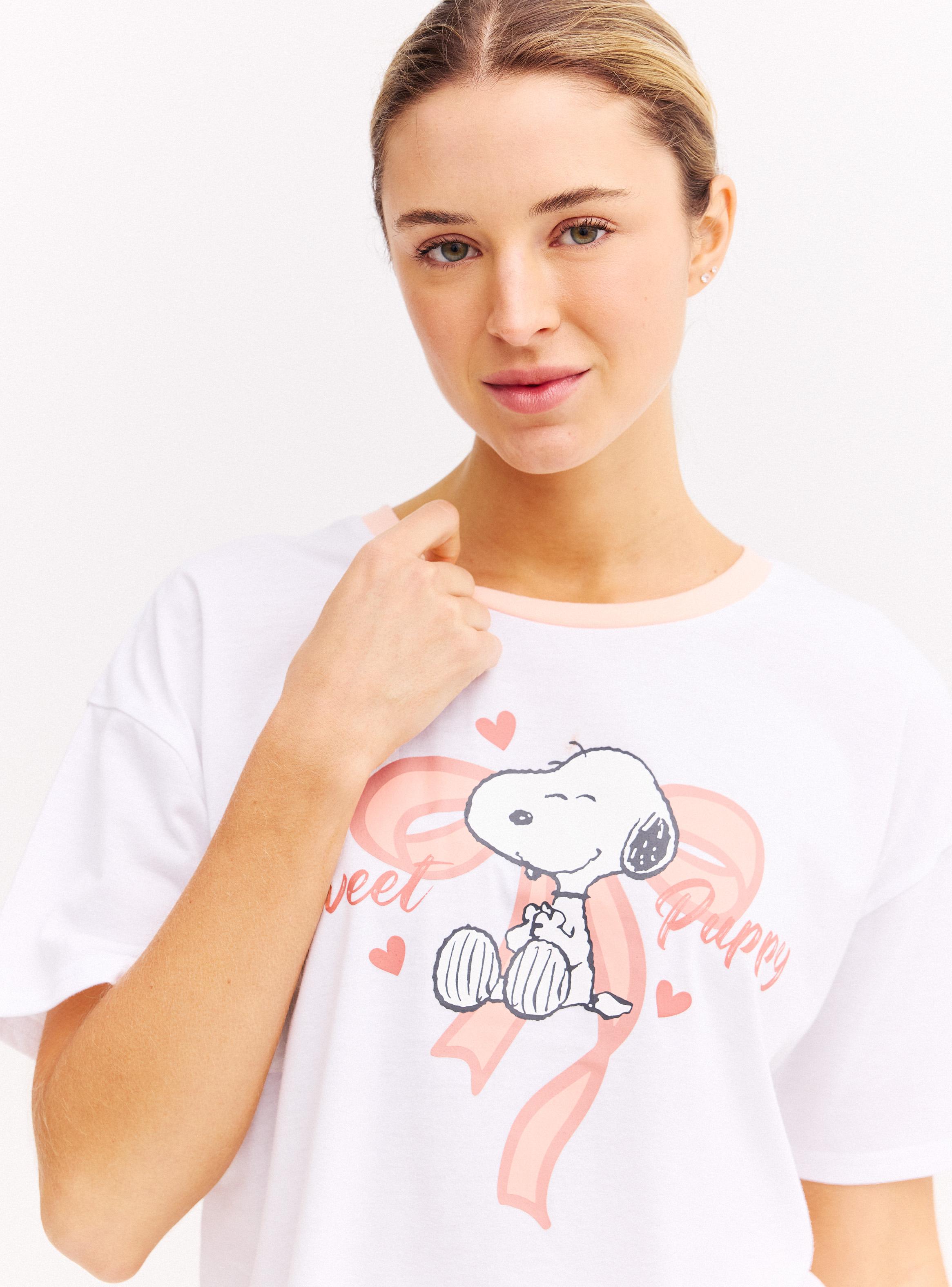 Snoppy Estampado  Corto-2
