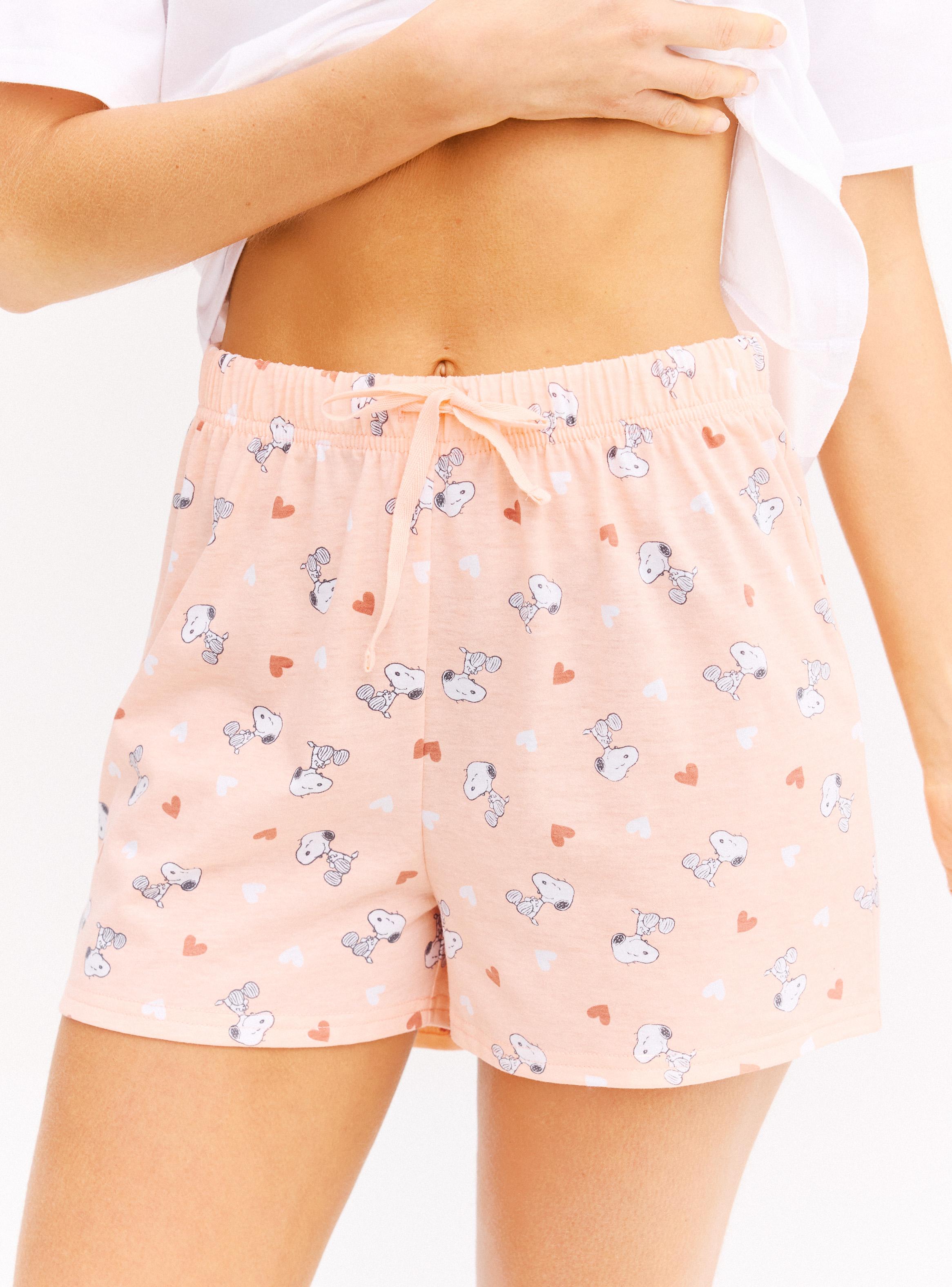 Snoppy Estampado  Corto-3