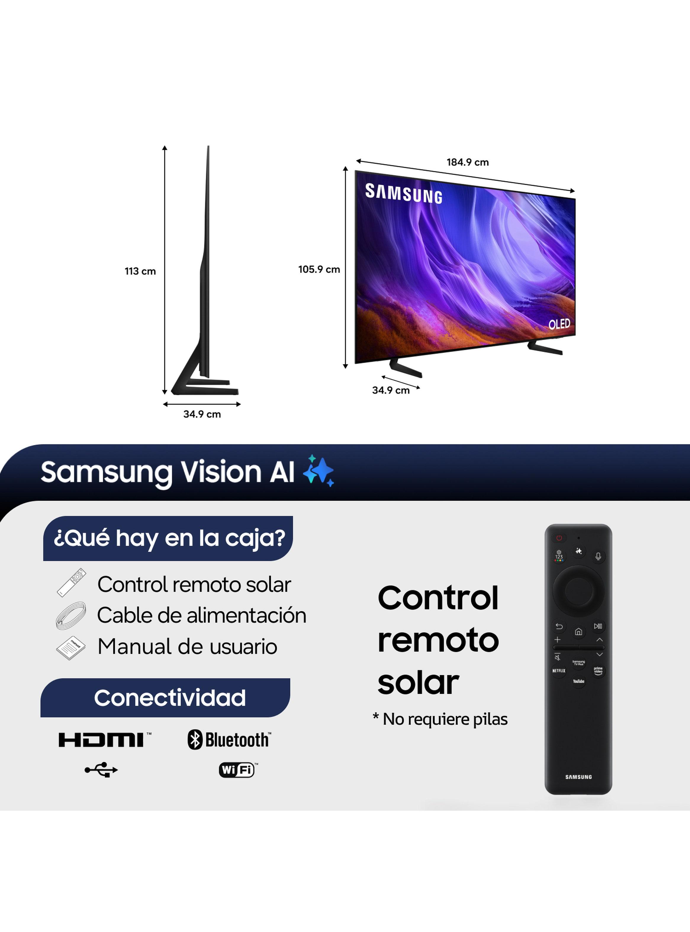 OLED Smart TV 83'' 4K UHD Vision AI S85H 2026-1