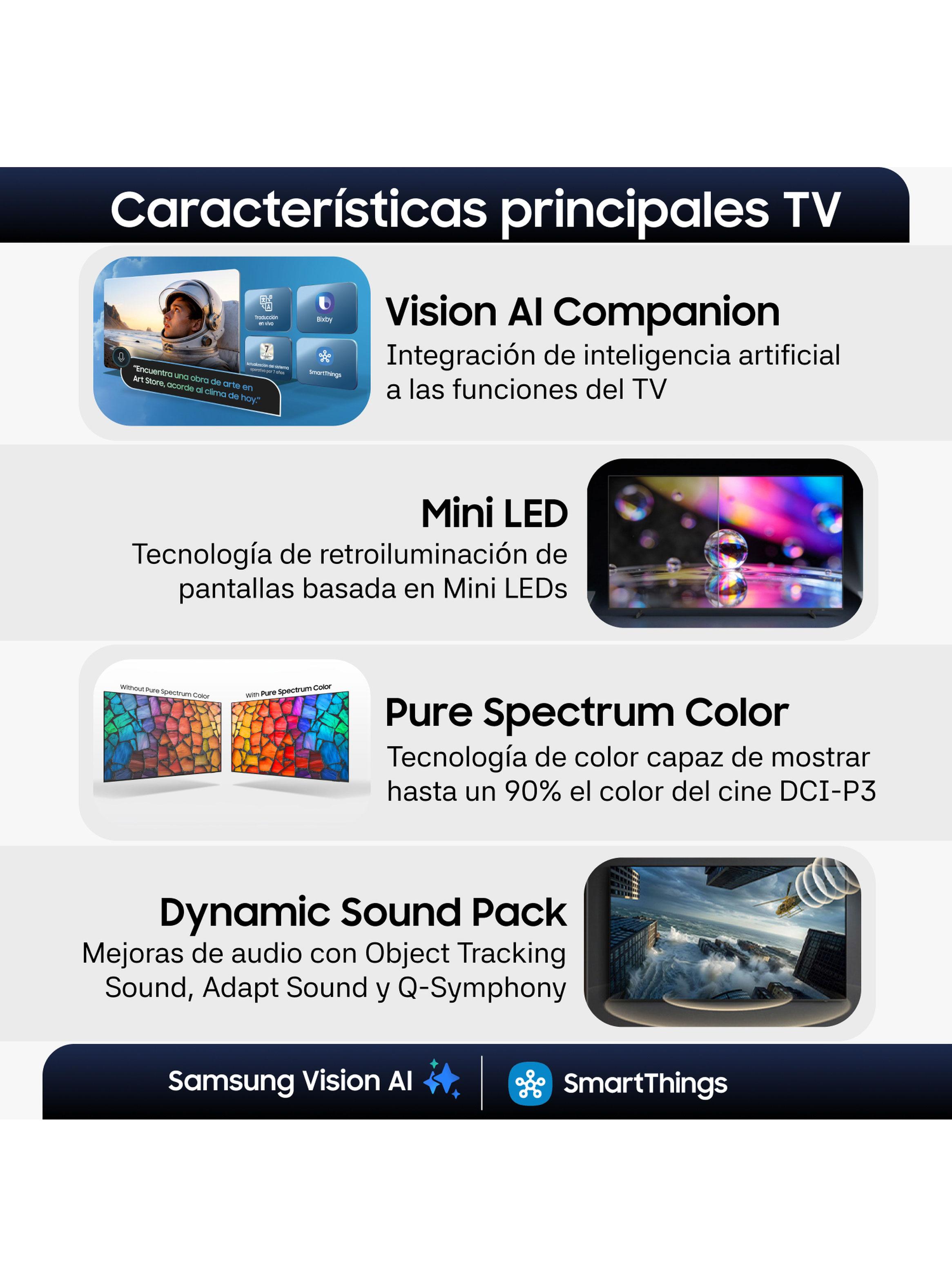 Mini LED Smart TV 43'' 4K UHD Vision AI M70H 2026-4
