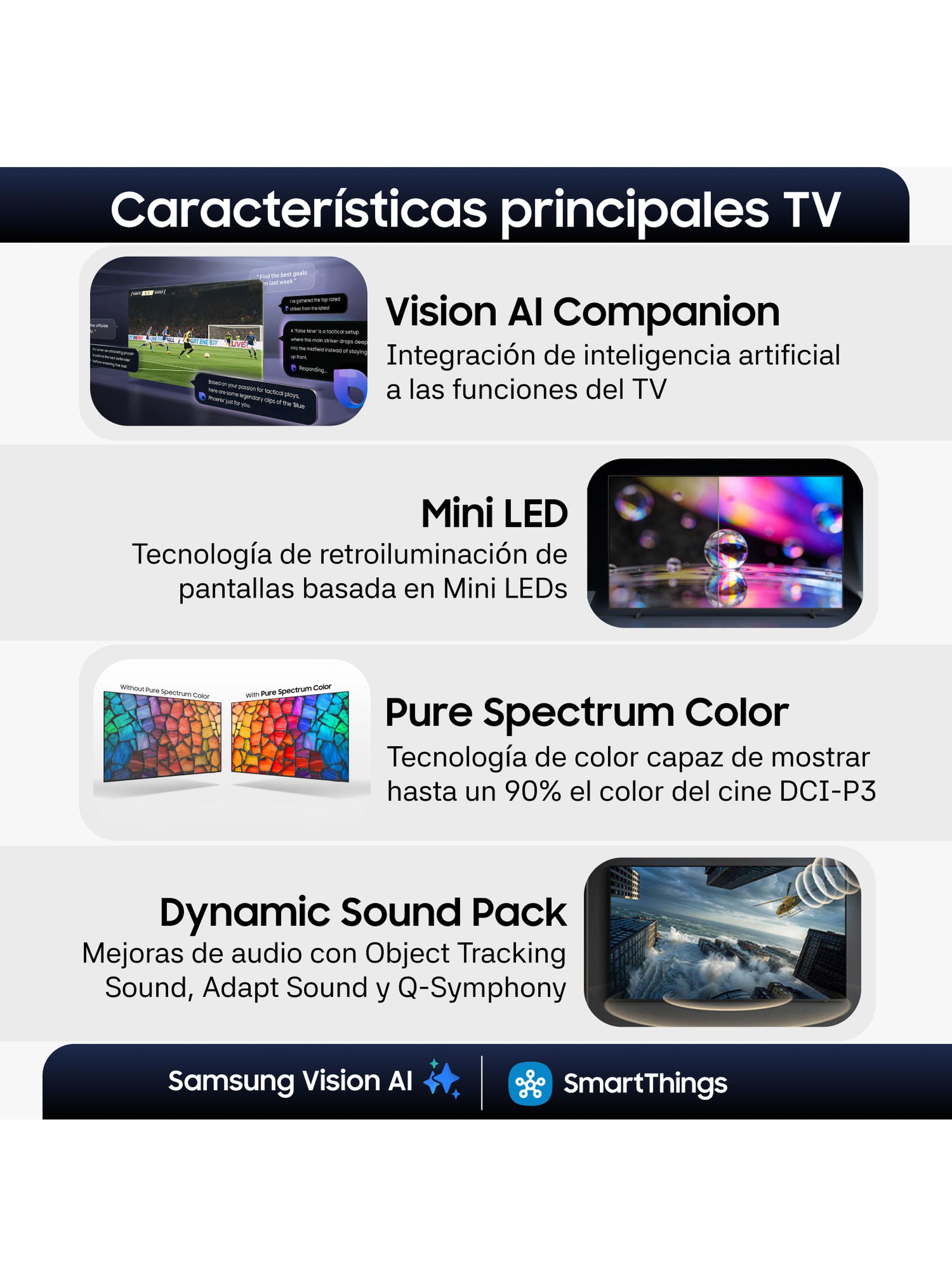 Mini LED Smart TV 65'' 4K UHD M70H 2026-4