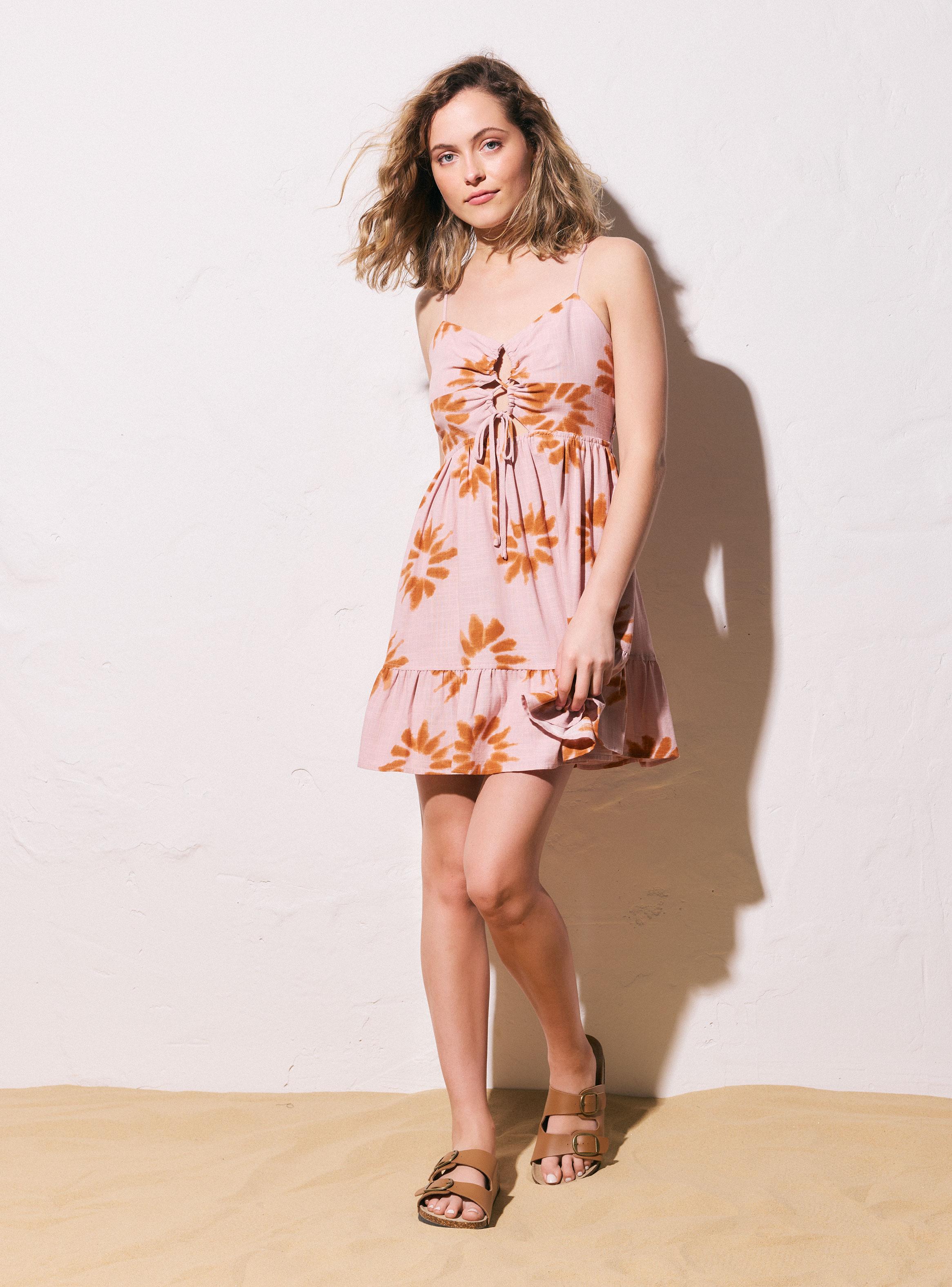Vestido Escote con Tiras-4