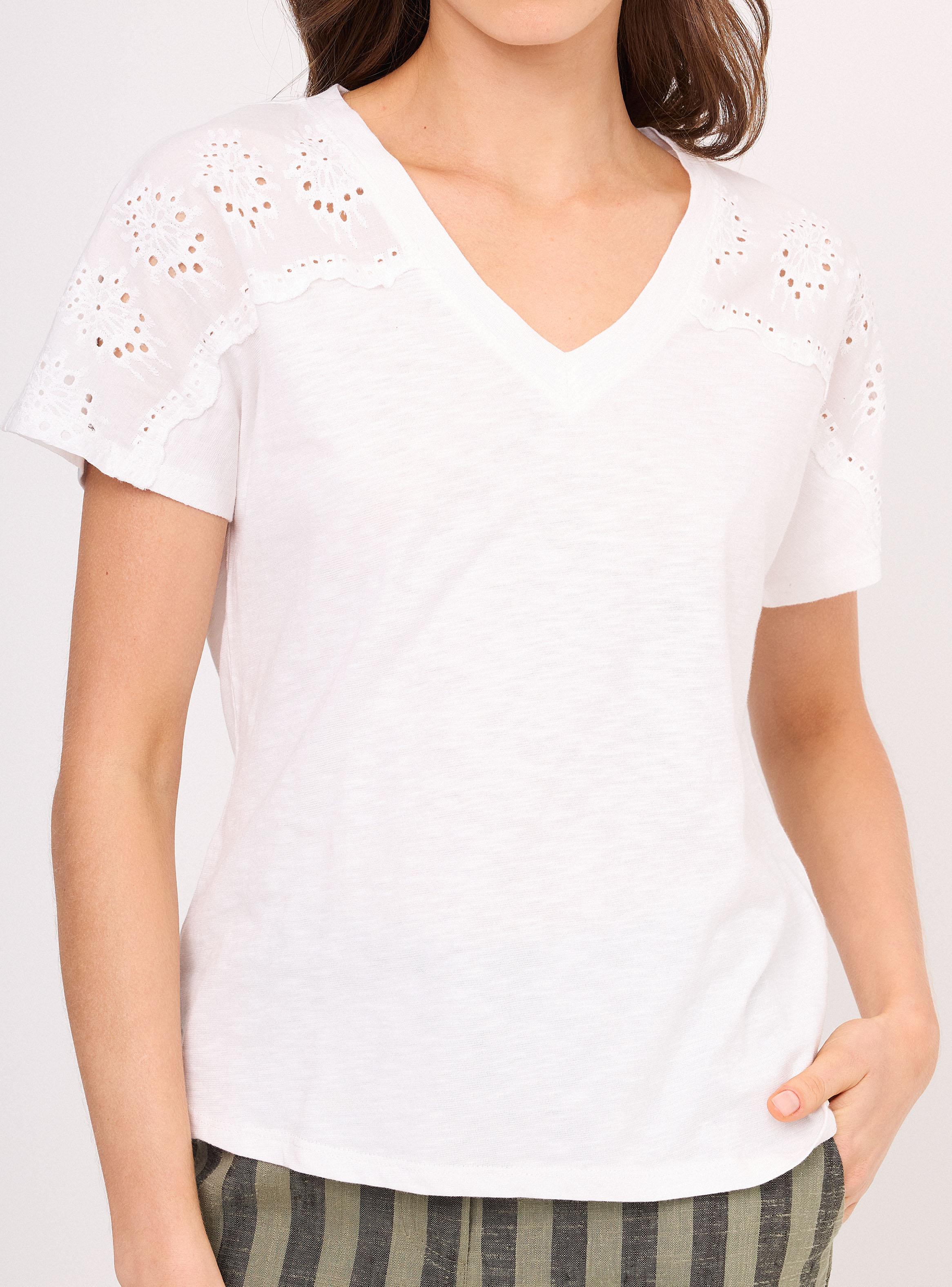 Polera Manga Corta con Broderie-2