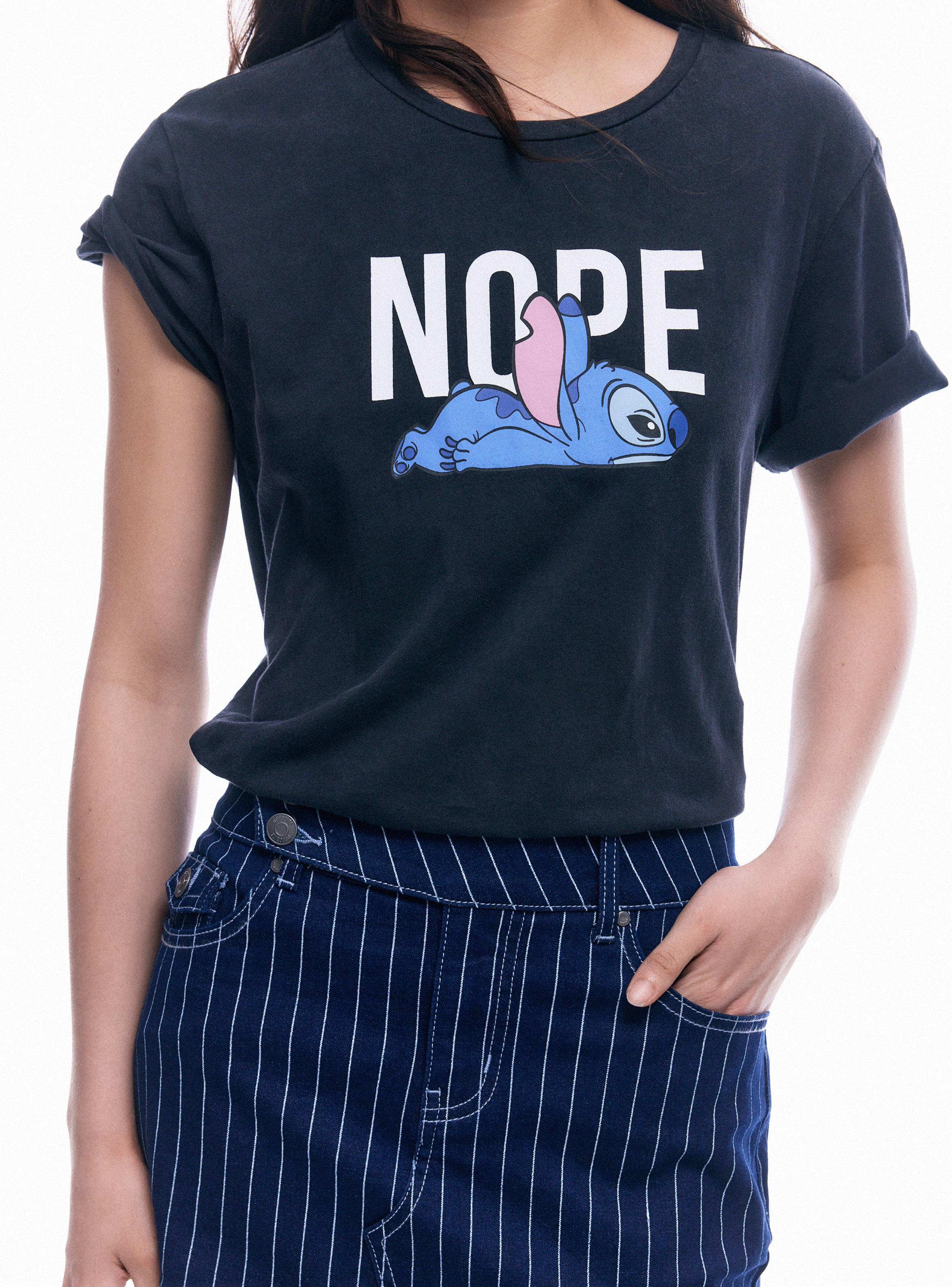 Polera Licencia Stitch Nope-3