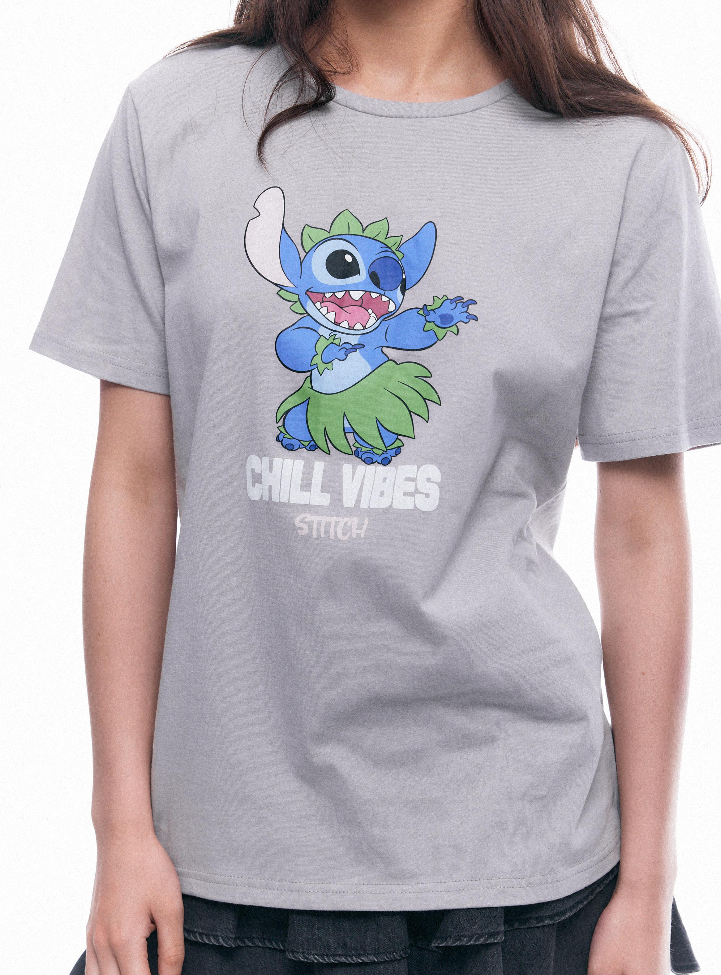 Polera Licencia Stitch Hawaii-3