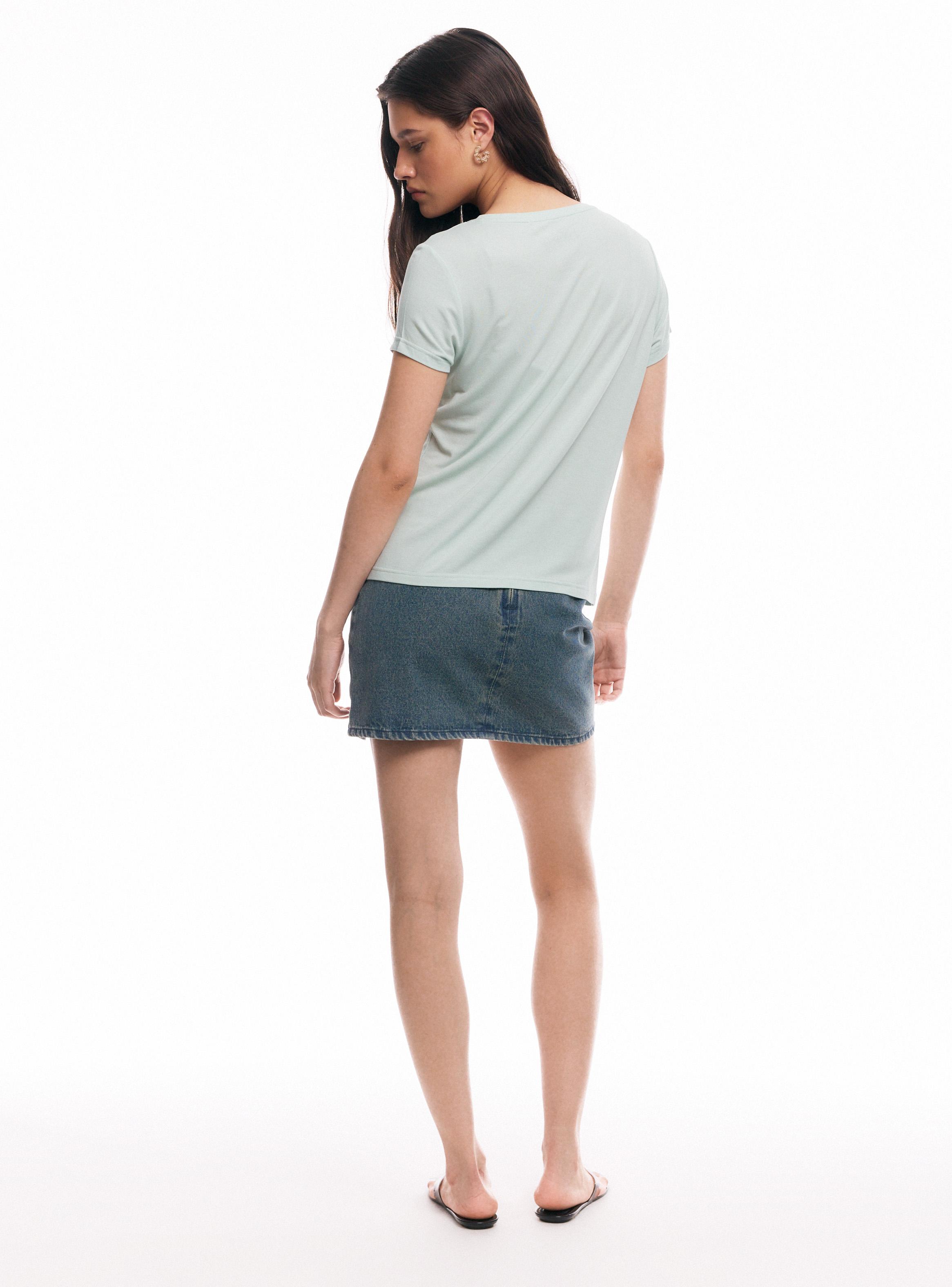 Polera Licencia Mickey Mouse Flores Folia-5
