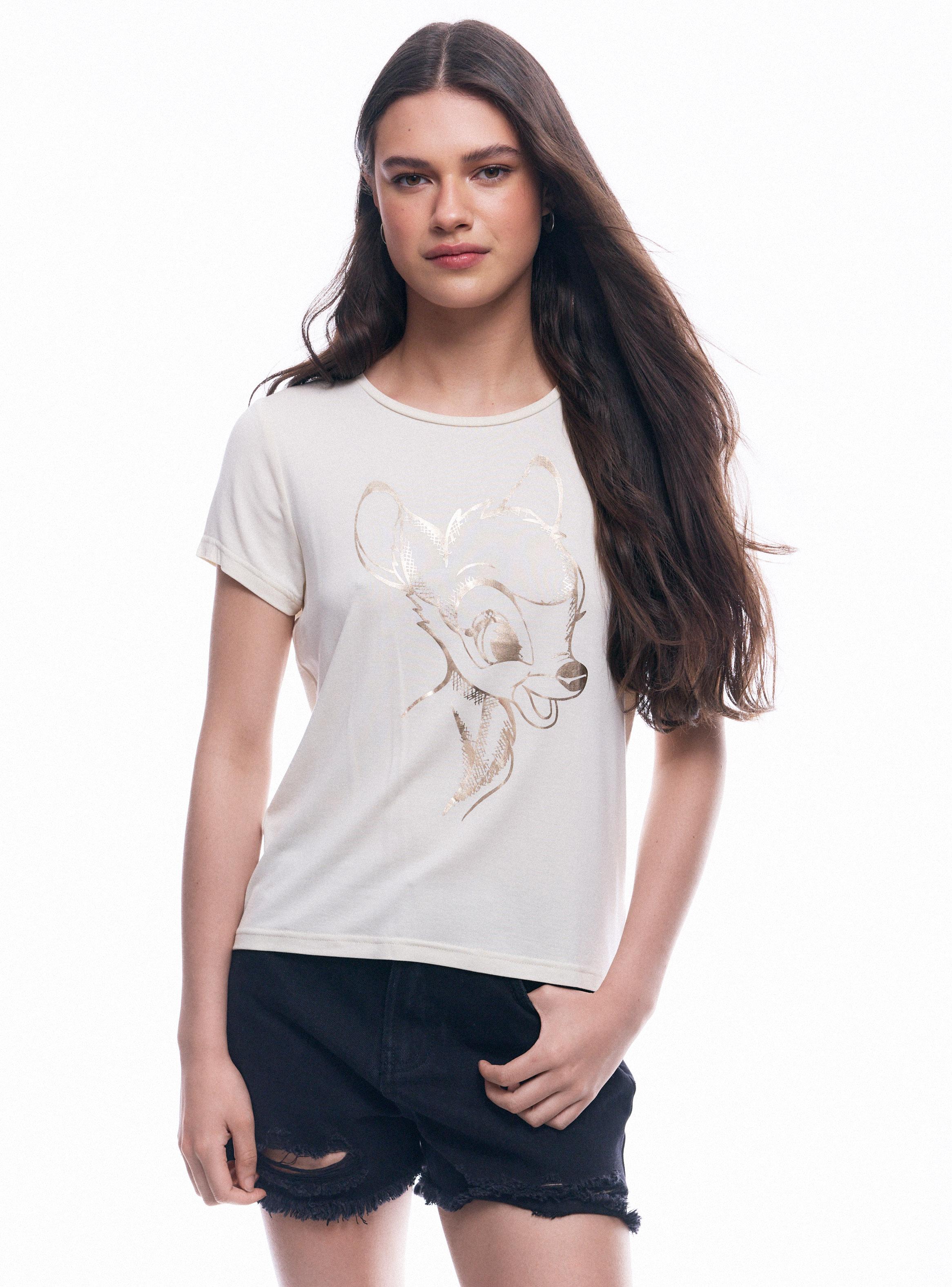 Polera Licencia Bambi Folia-0