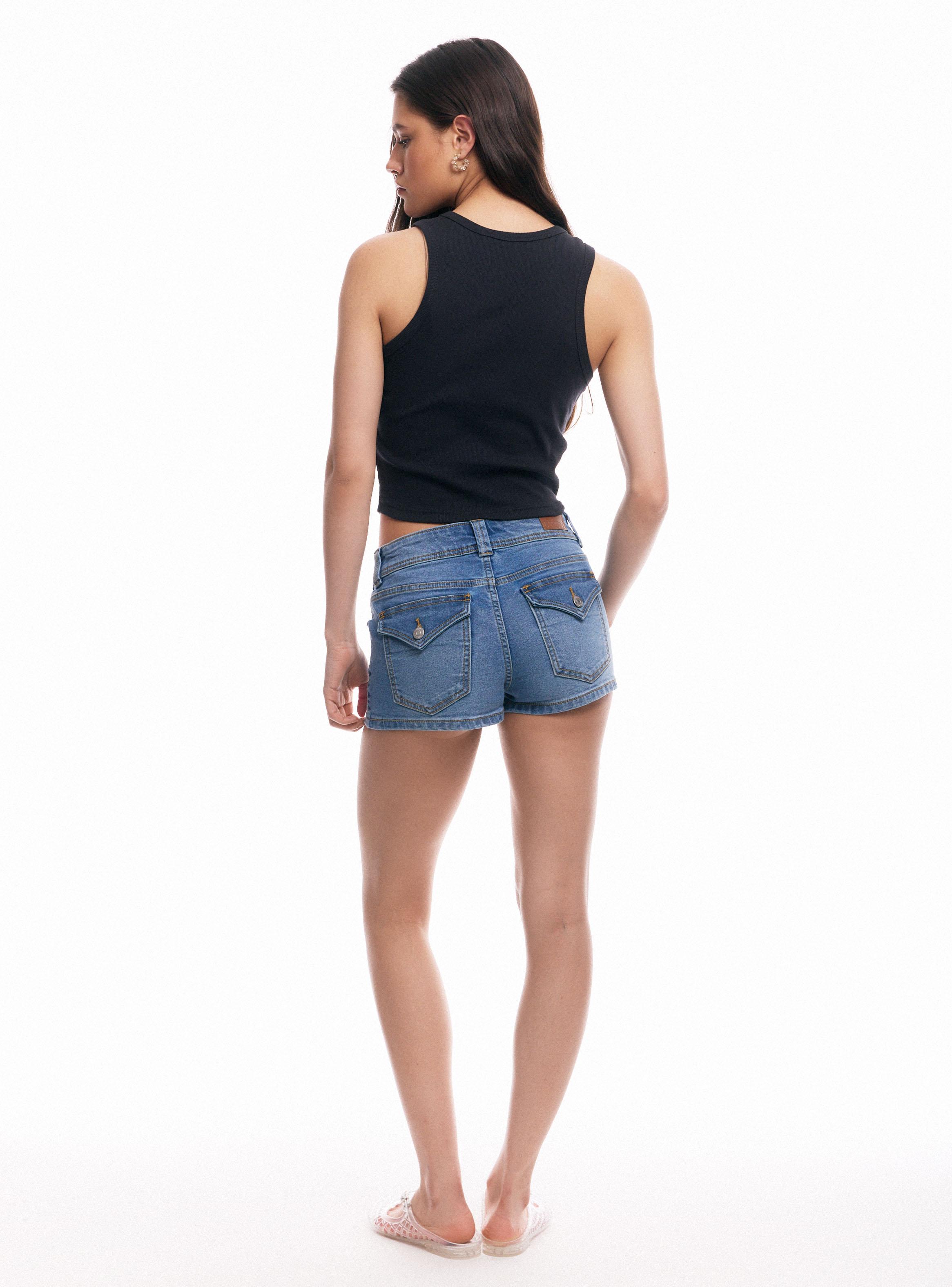 Polera Tank Licencia Mickey Mouse Bordado-5