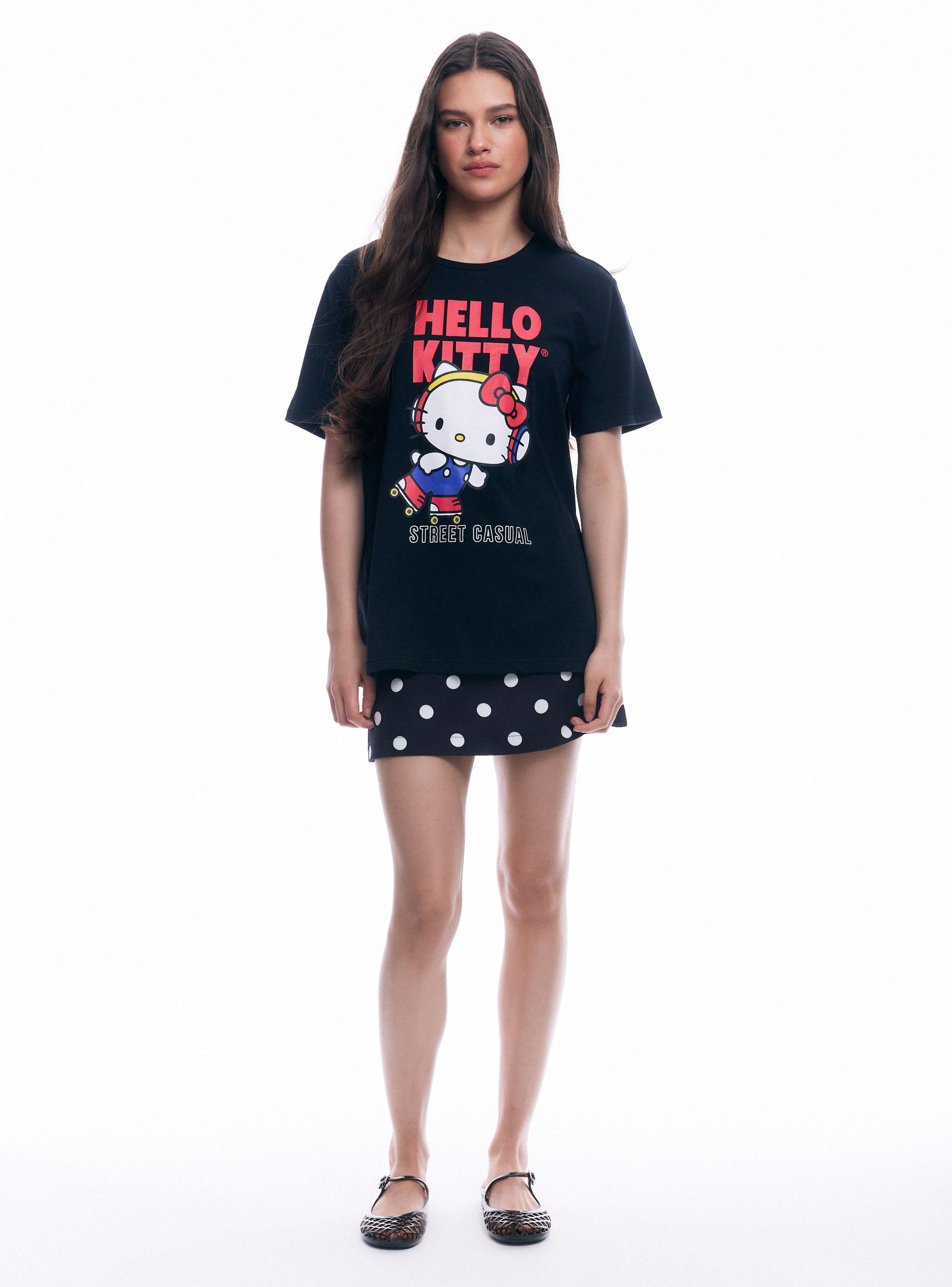 Polera Licencia Hello Kitty Patines-4