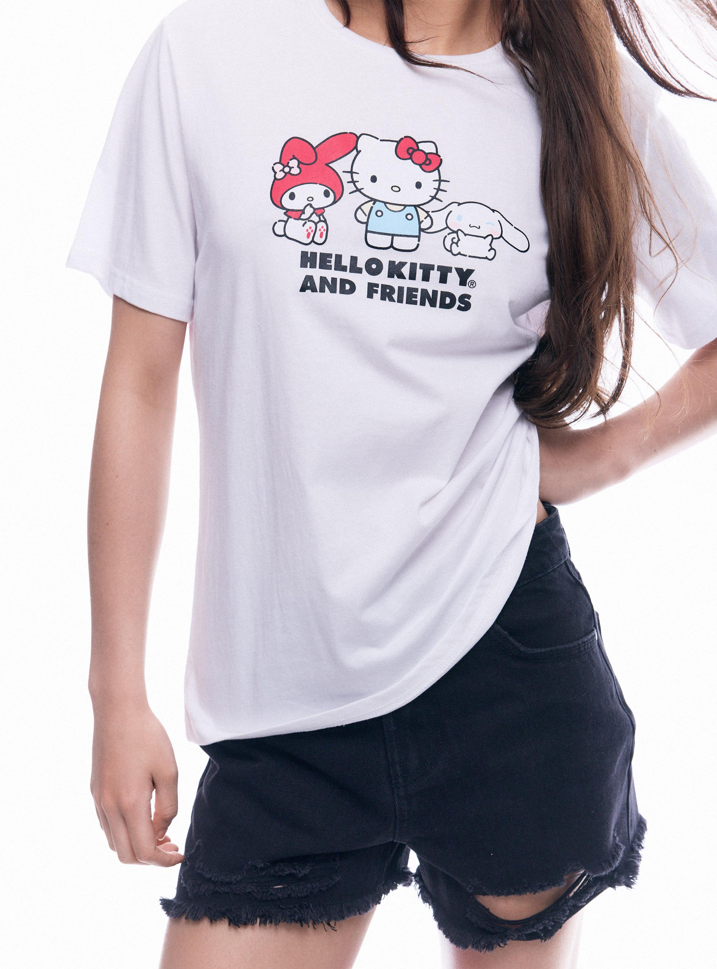 Polera Licencia Hello Kitty My Melody Cinnamoroll-3