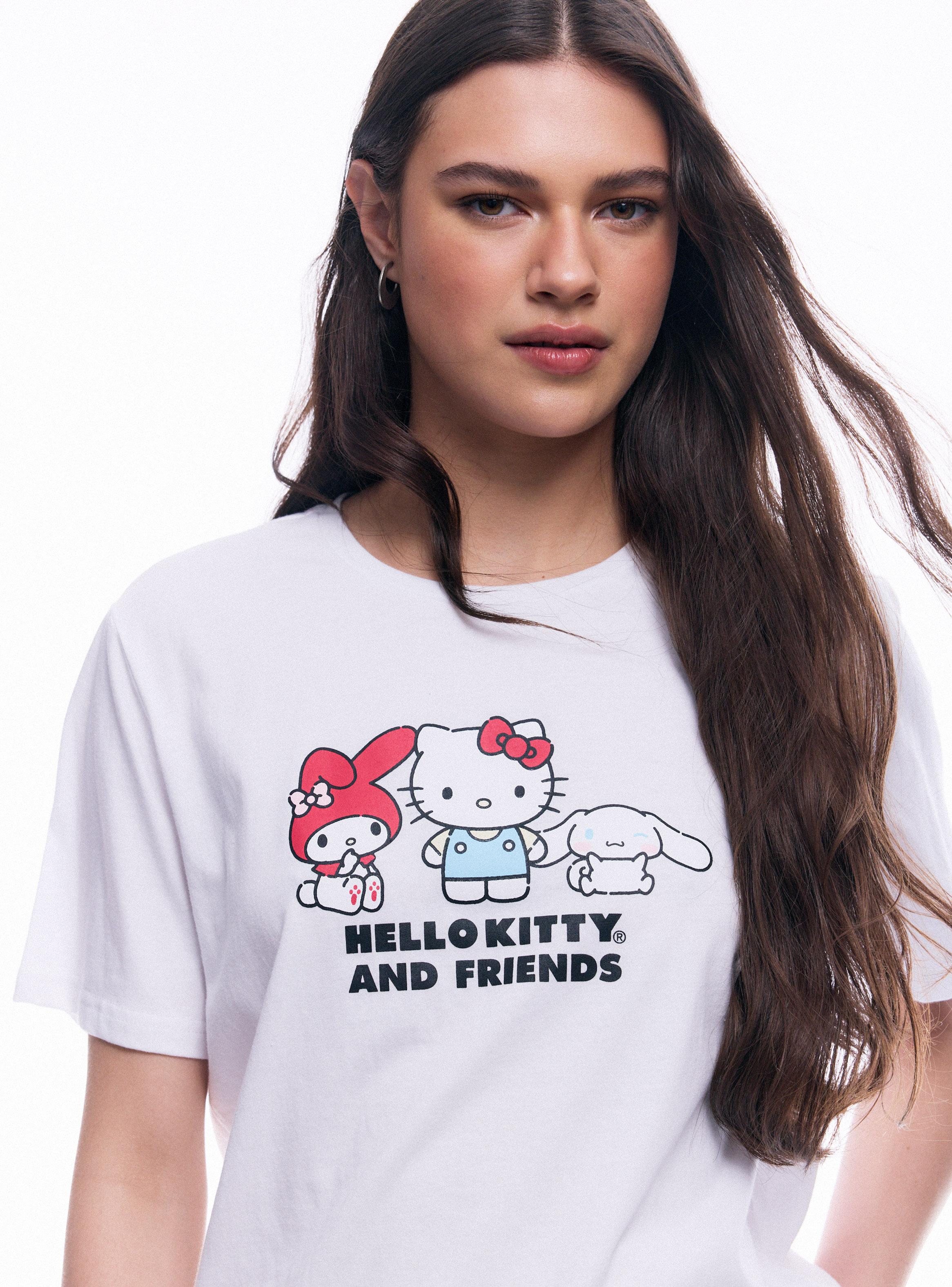 Polera Licencia Hello Kitty My Melody Cinnamoroll-2