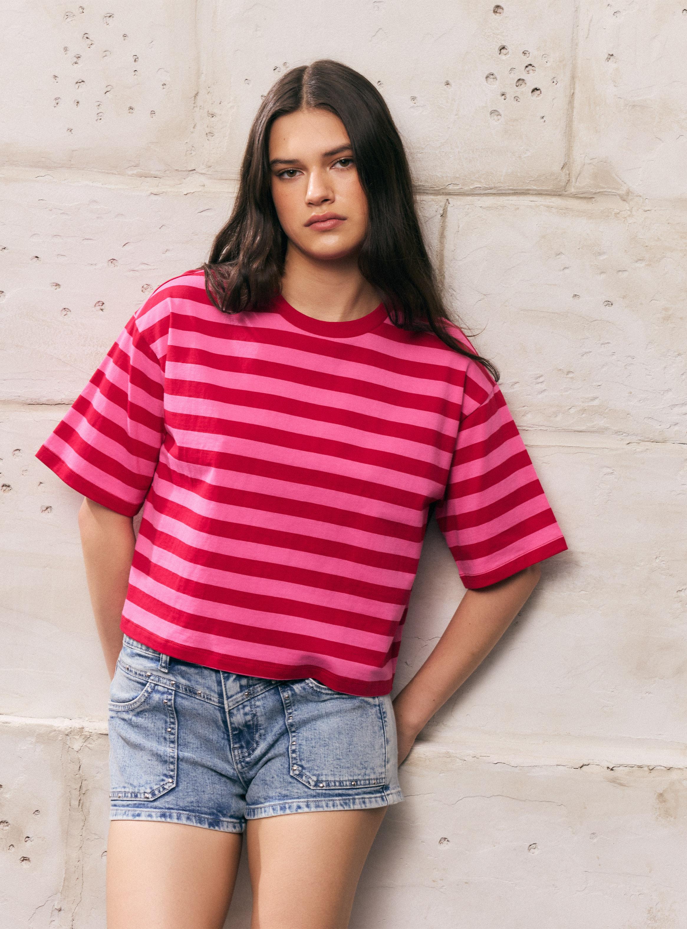 Polera Boxy Estampada-0