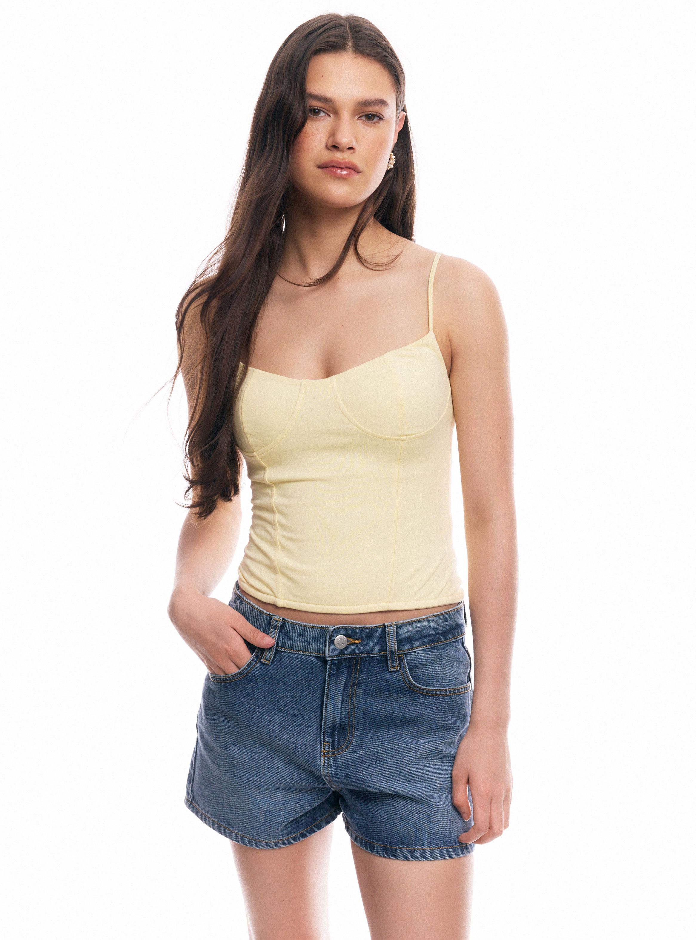 Polera Corset con Tiritas-0
