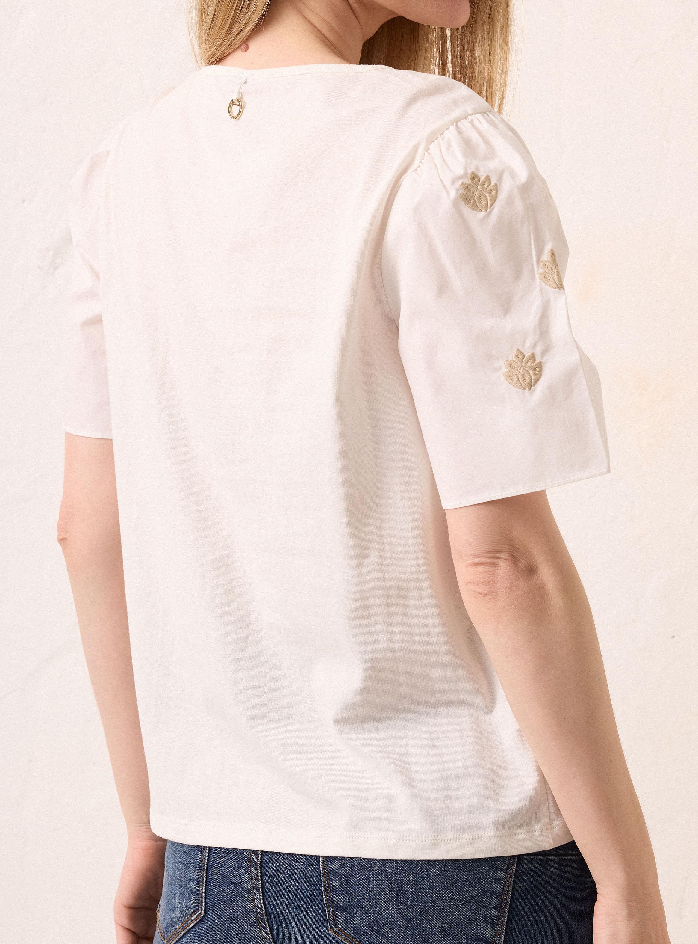 Polera Manga con Bordados-3