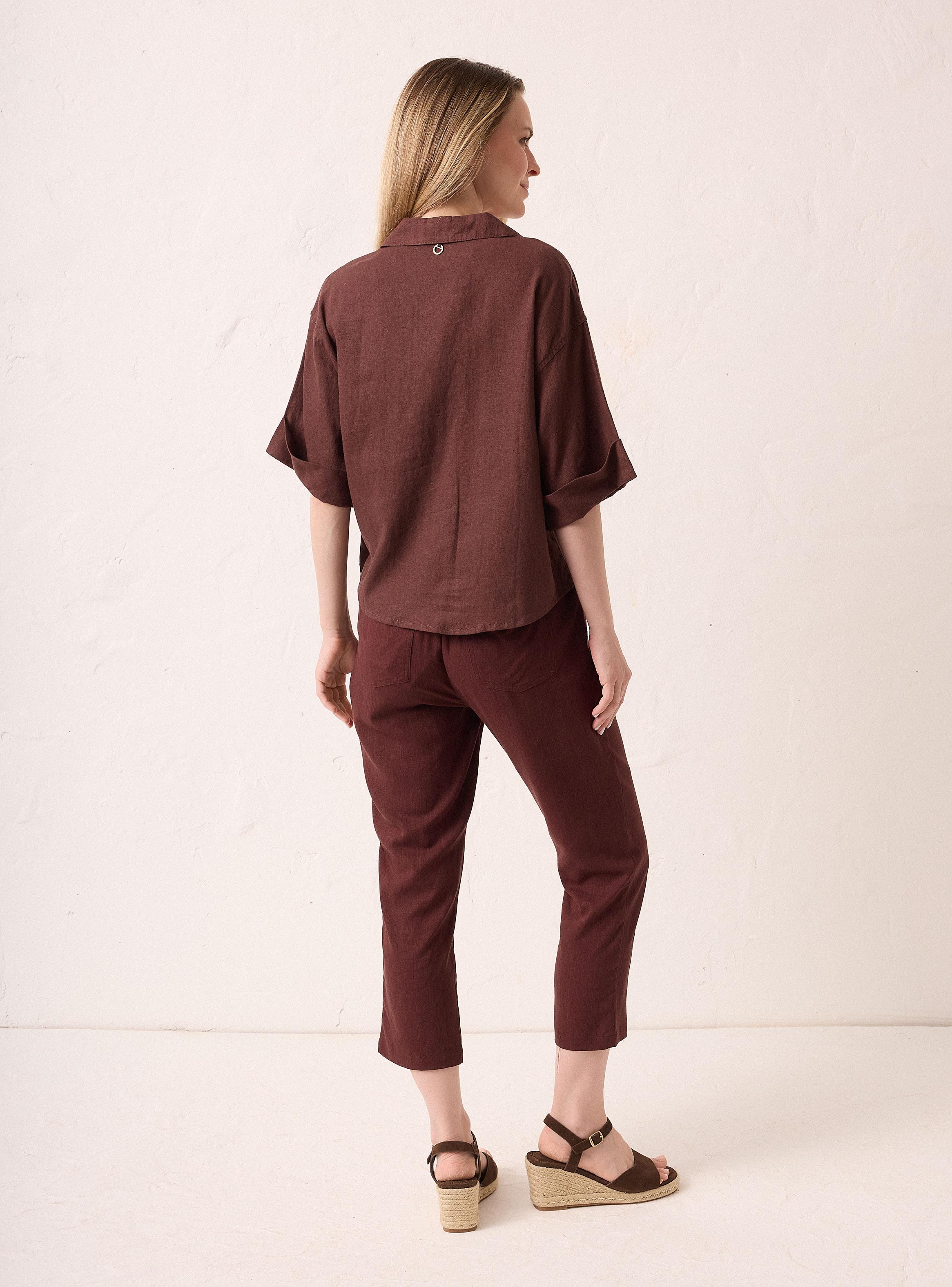 Blusa Escote V con Cuello-5