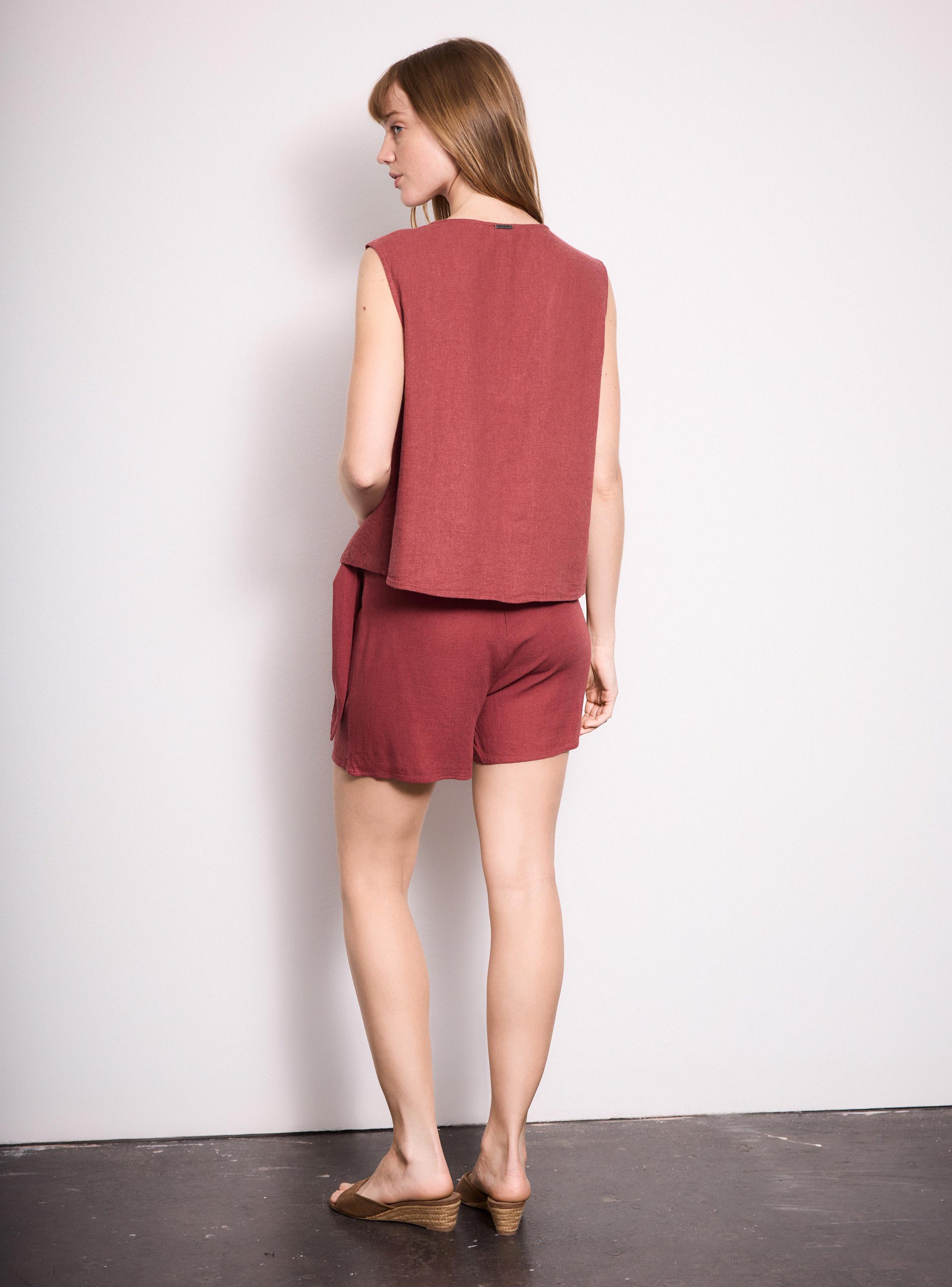 Short Tipo Skort Pareo-5