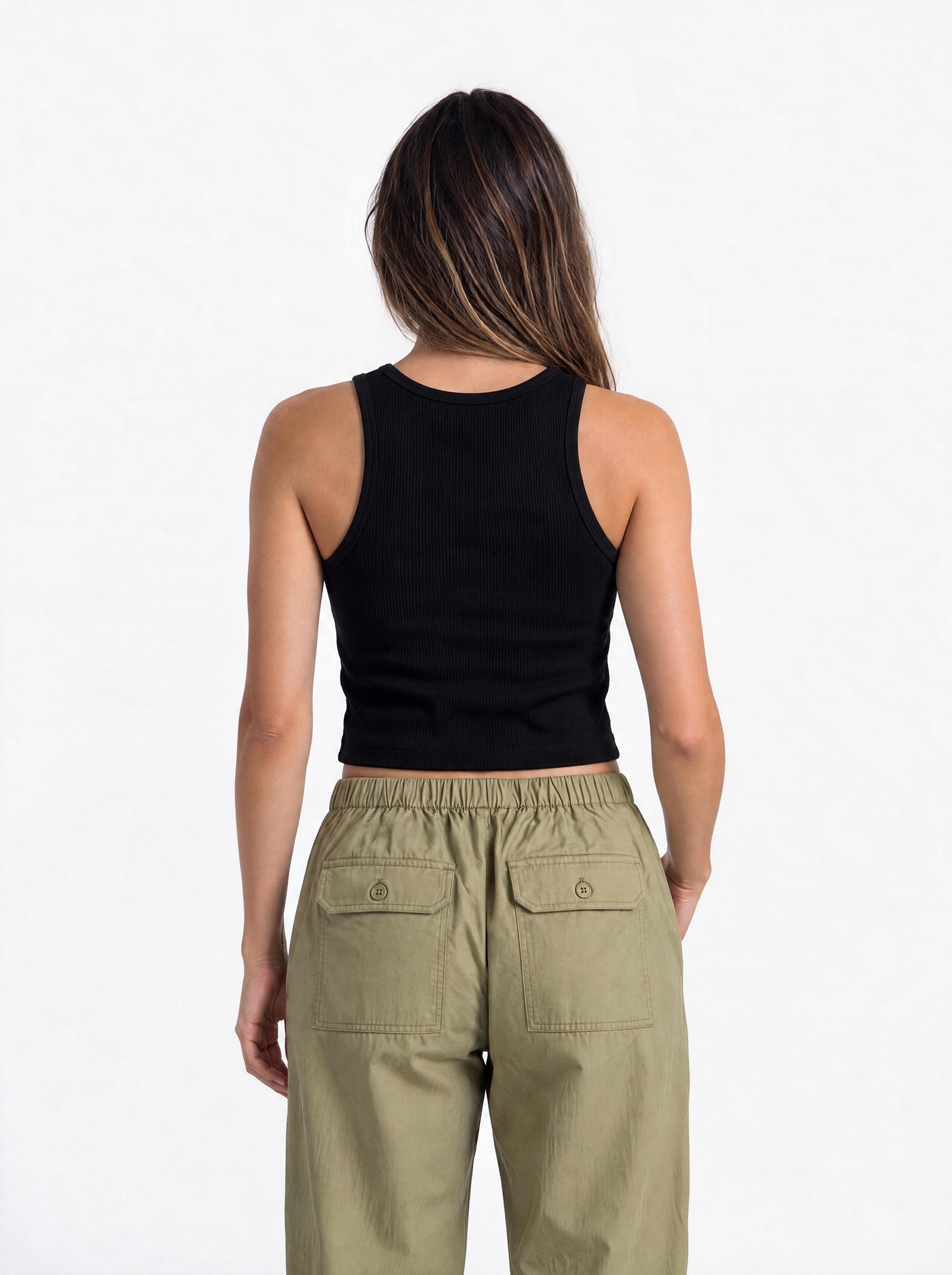Polera en Tela de Canutón Ajustada-1