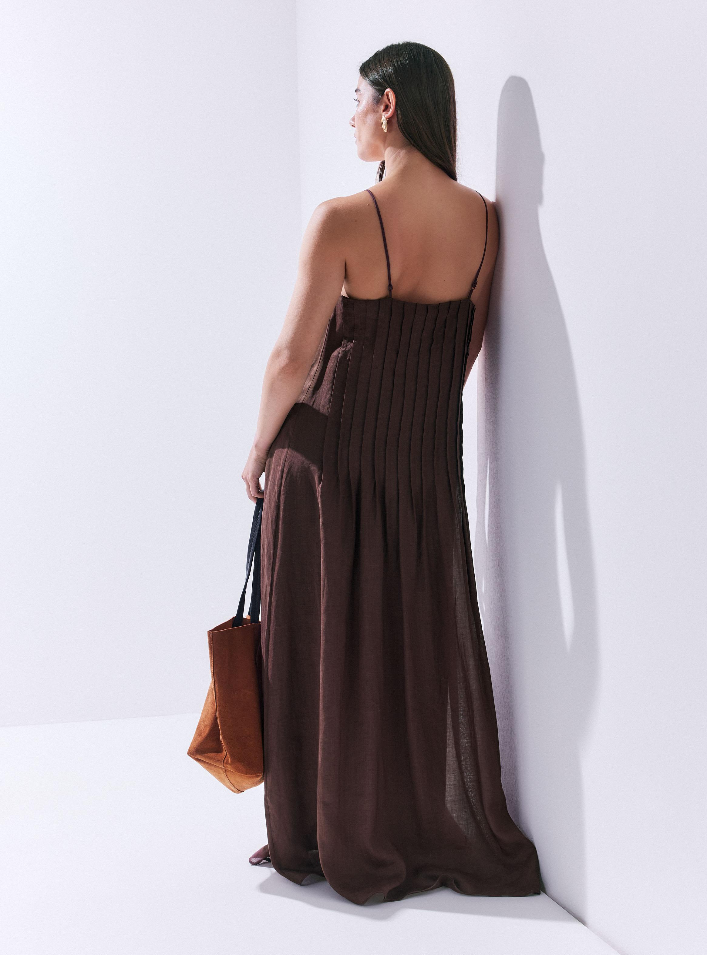 Vestido Alforzas Relax-5