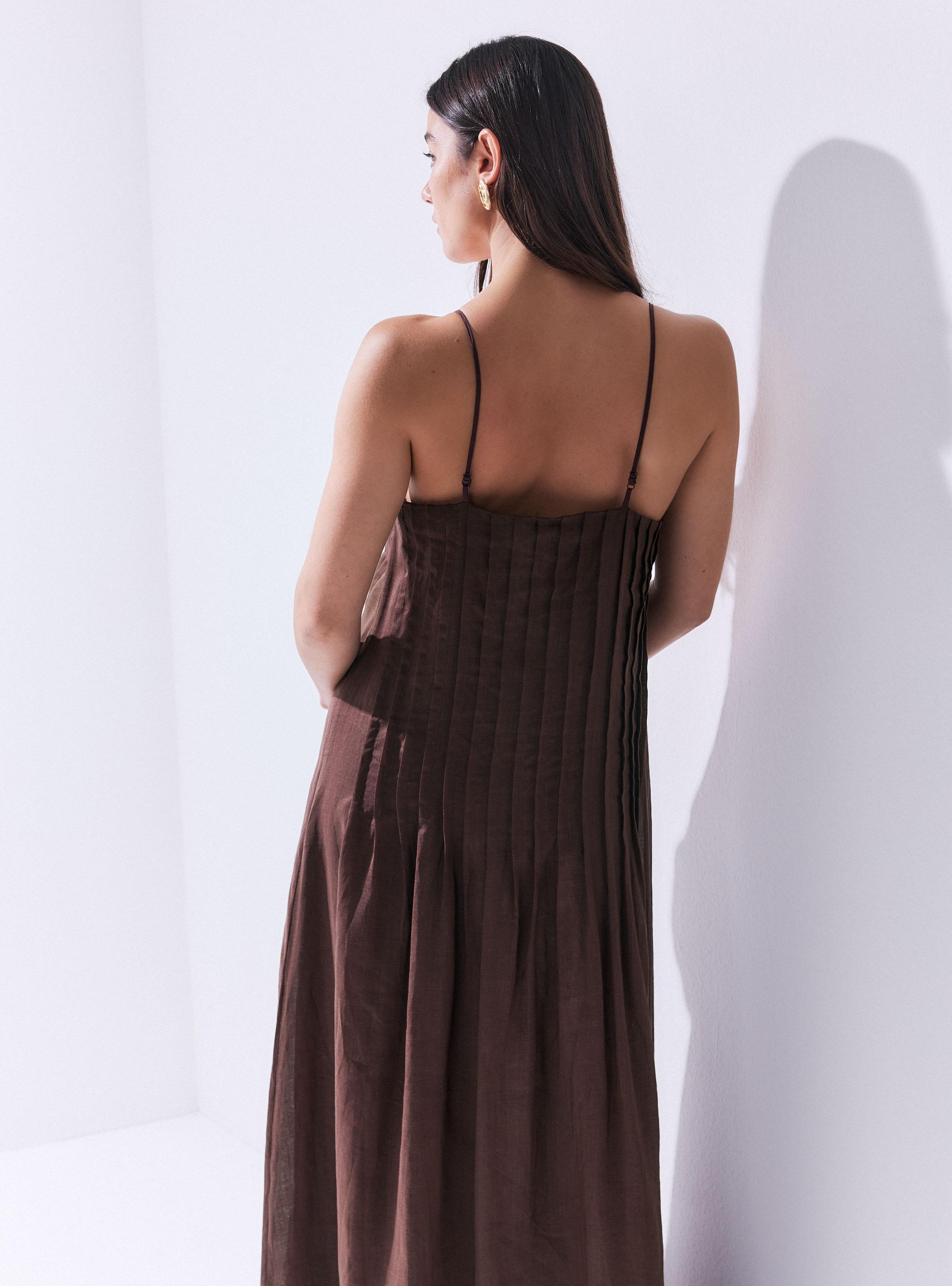 Vestido Alforzas Relax-1