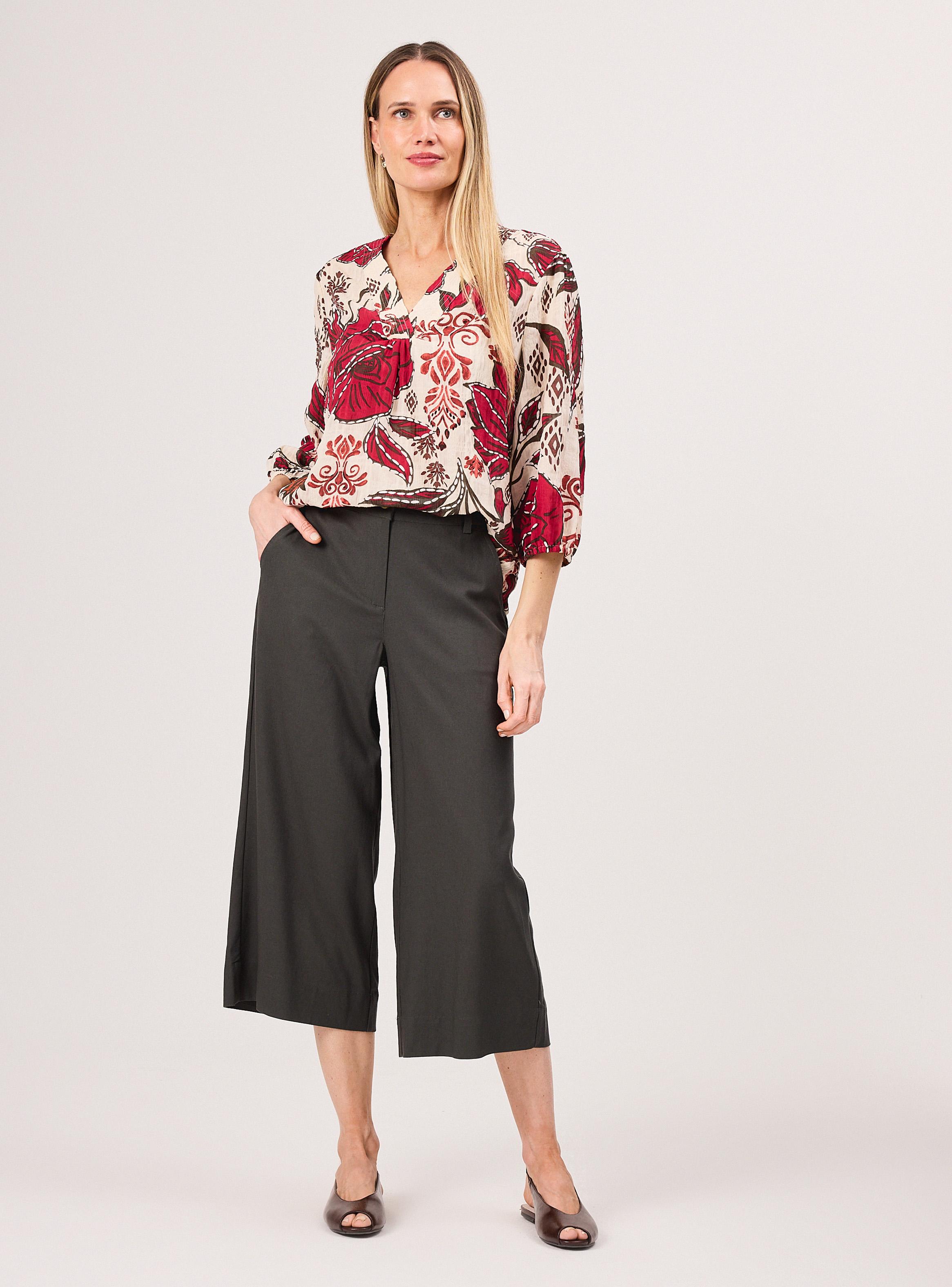Pantalón Estampado Floral-4
