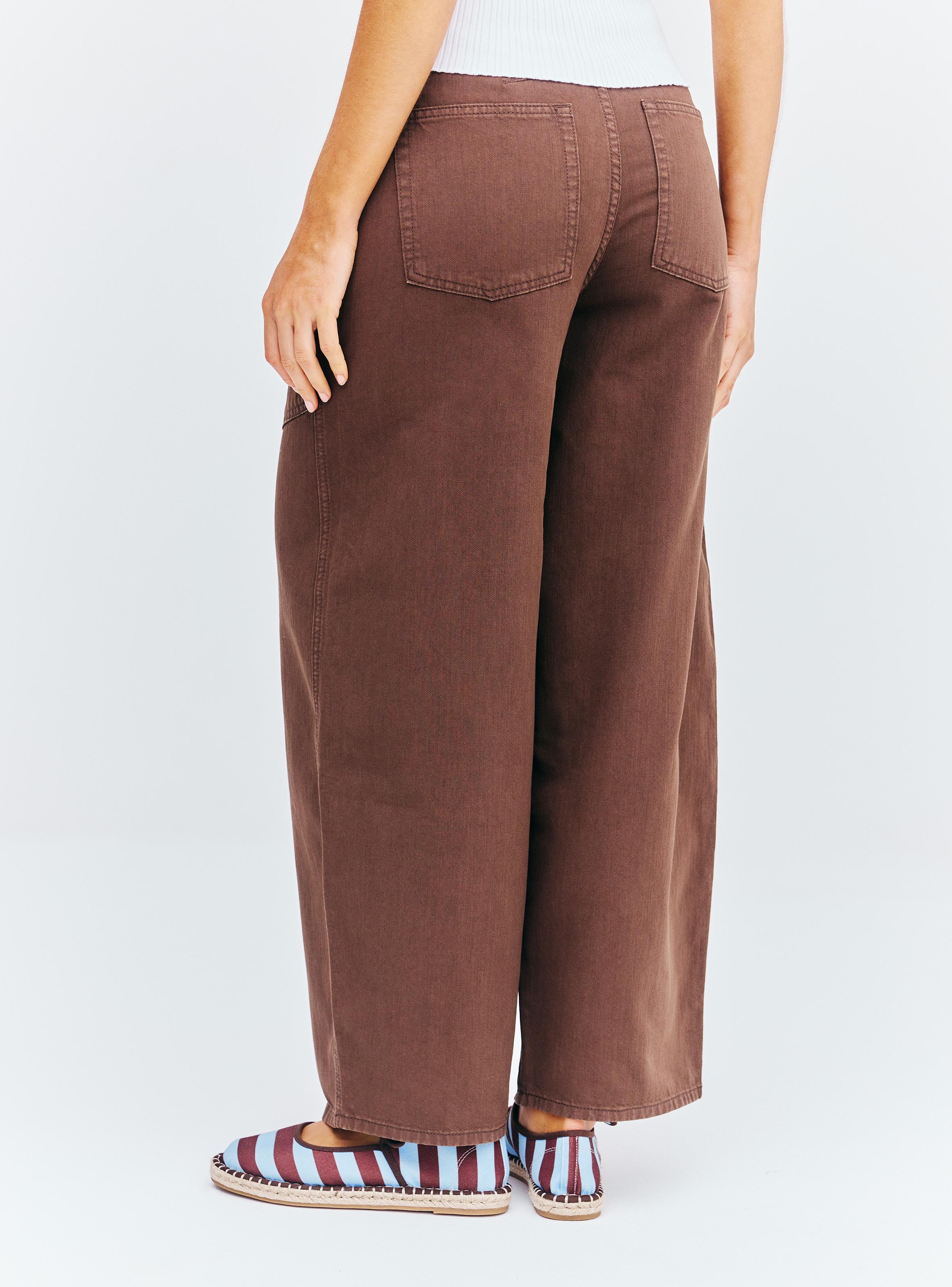 Jeans Barrel con Amarra en Cintura-1