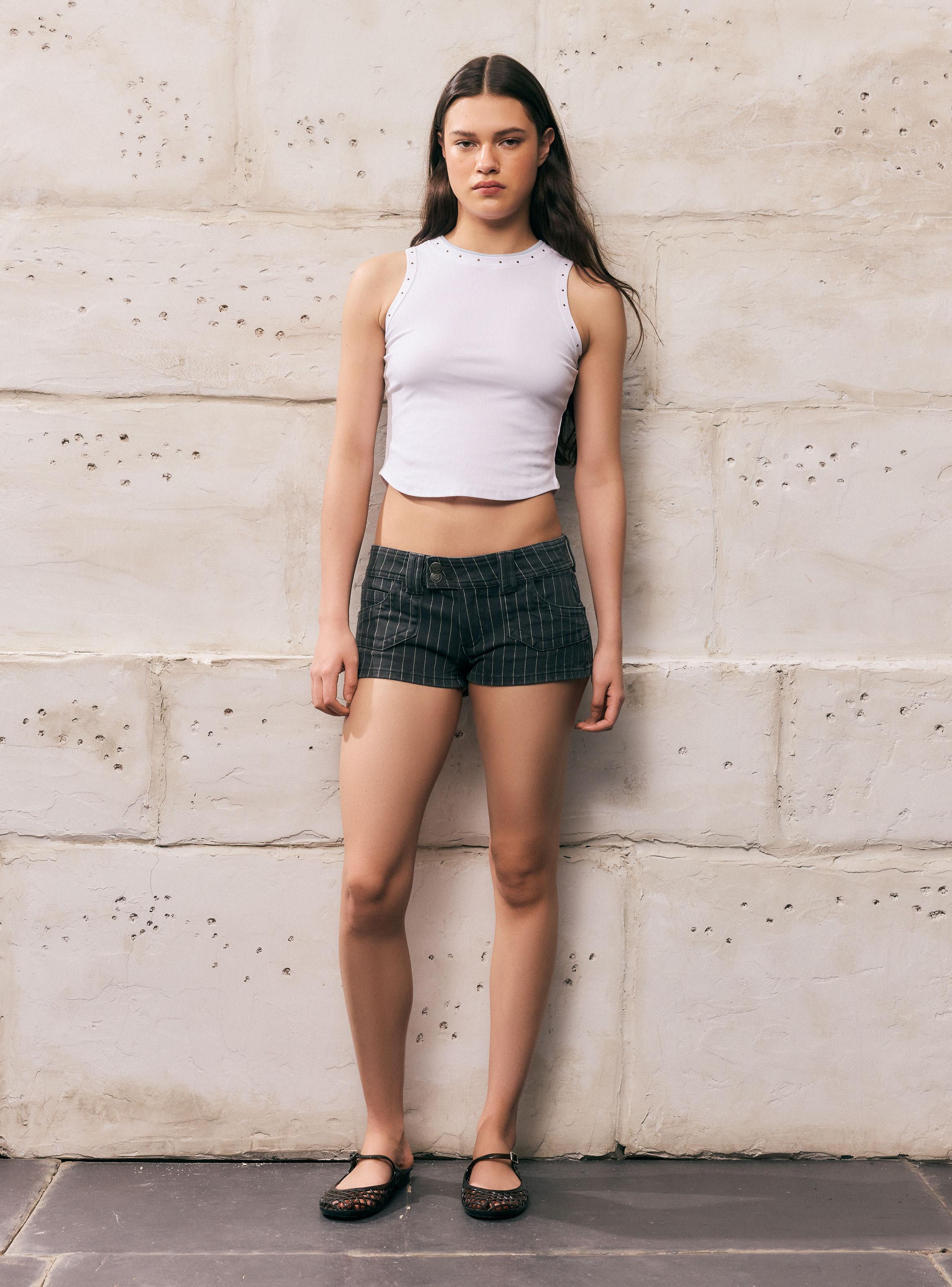 Short Mini con Pretina Pasada-4