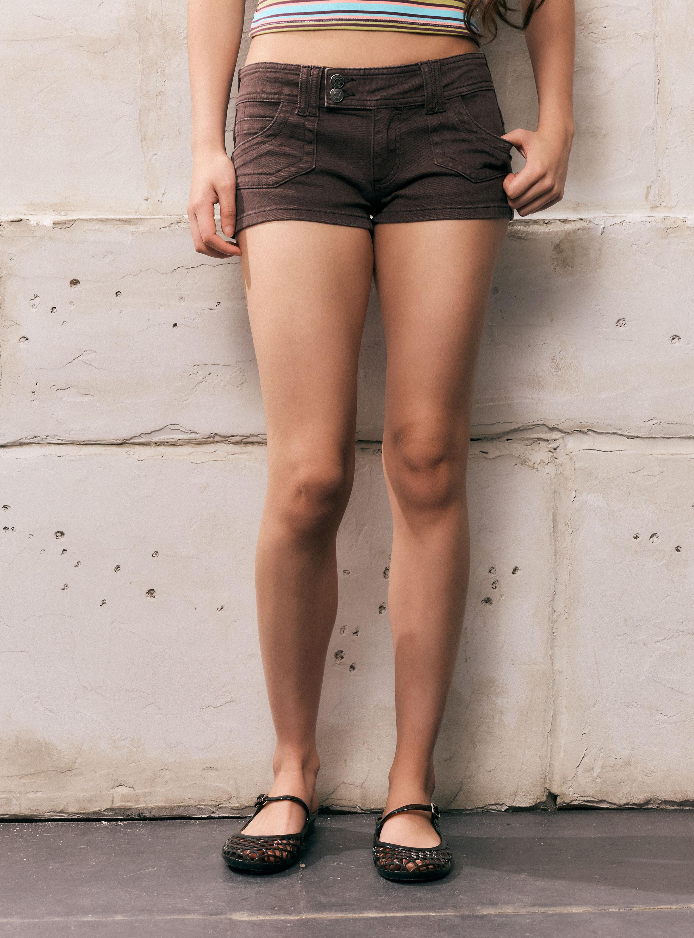 Short Mini con Pretina Pasada-0