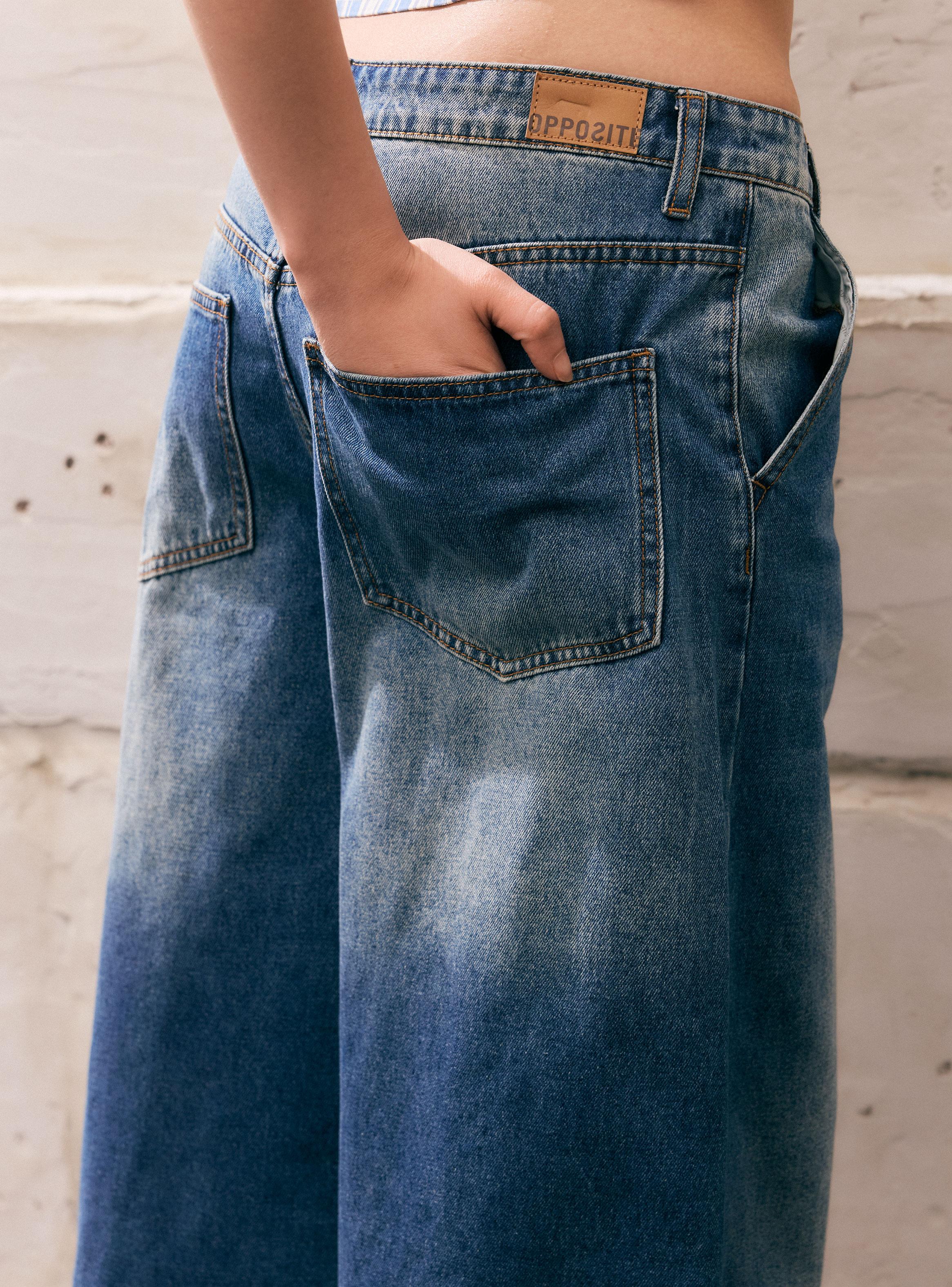 Short Jort con Desgaste de Lavado-3