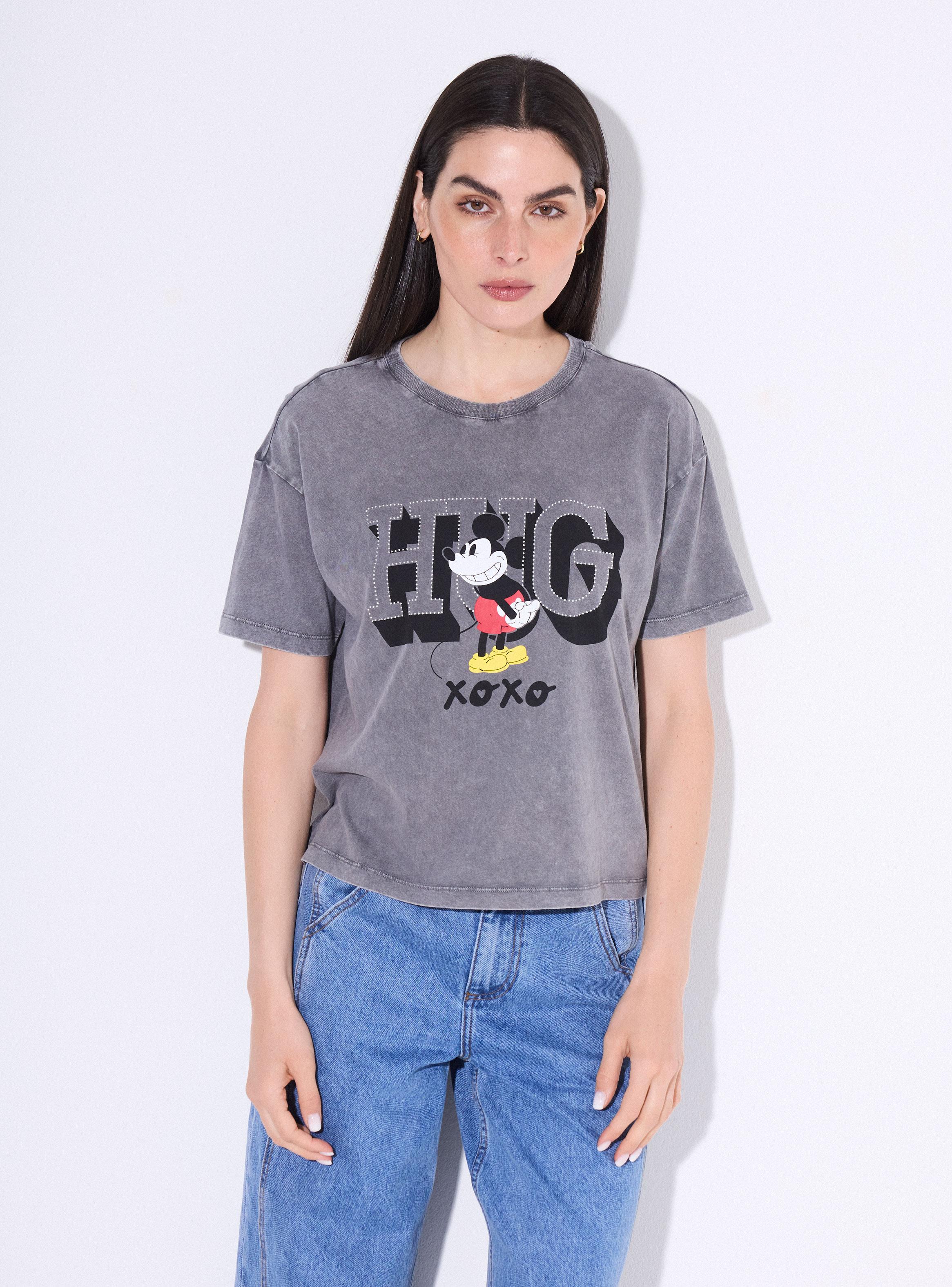 Polera Mickey Mouse Tachas-0