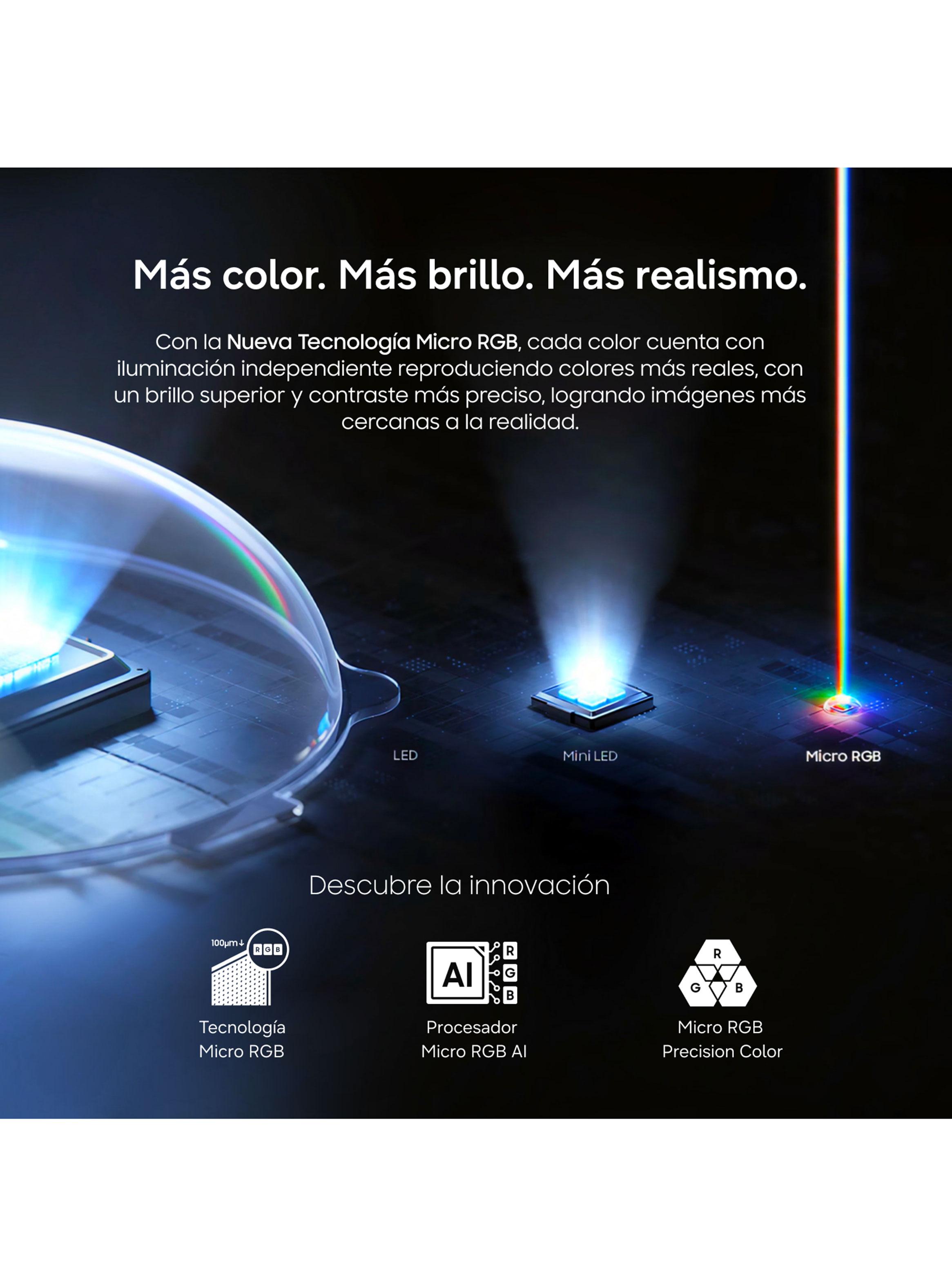 Micro RGB Smart TV 85'' 4K UHD Vision AI R95H 2026-5