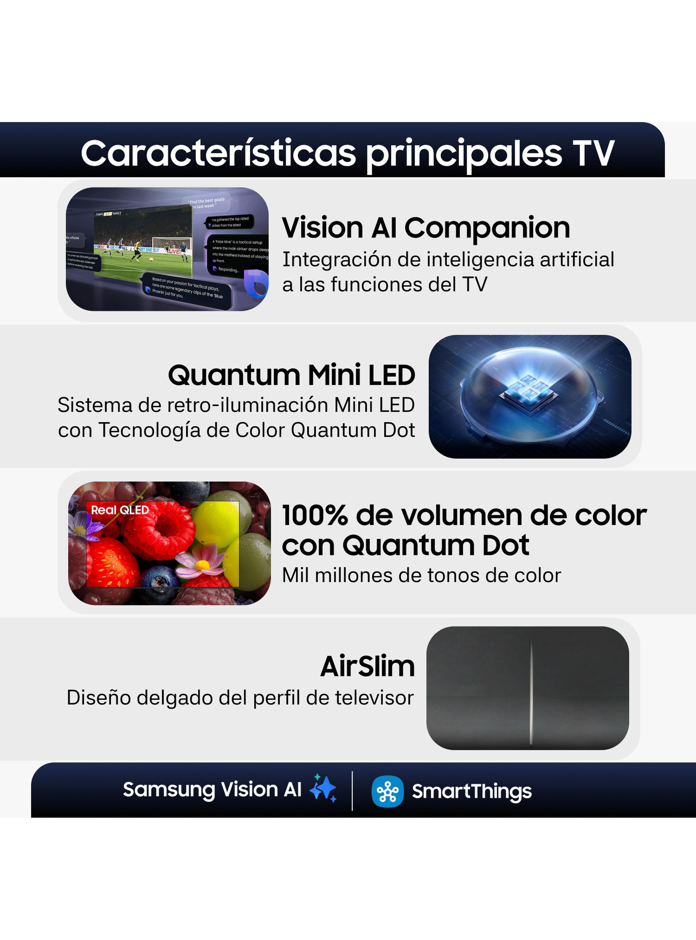 Neo QLED Smart TV 50'' 4K UHD Vision AI QN70H 2026 + Control por Voz-4