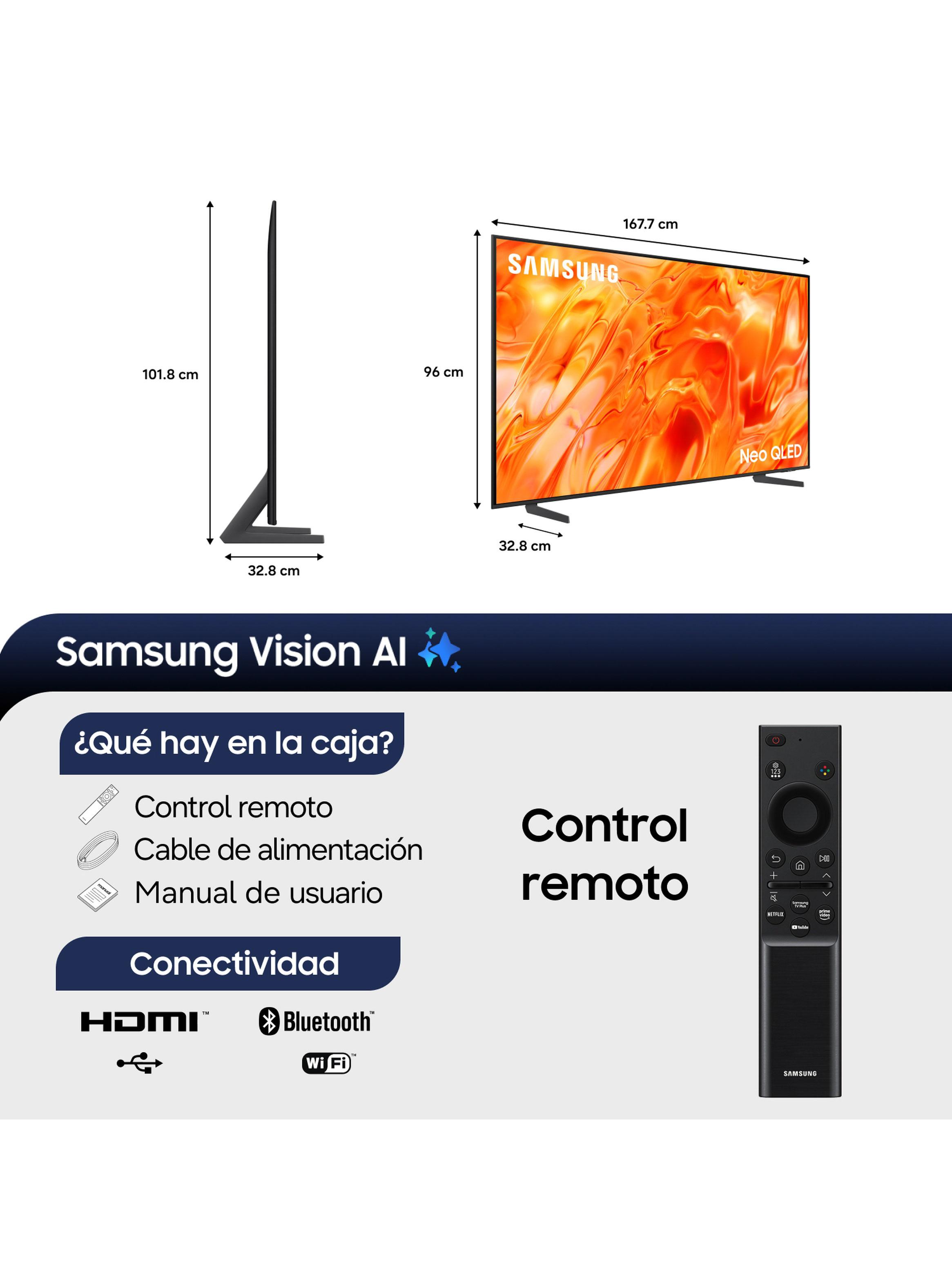 Neo QLED Smart TV 75'' 4K UHD Vision AI QN70H 2026-1