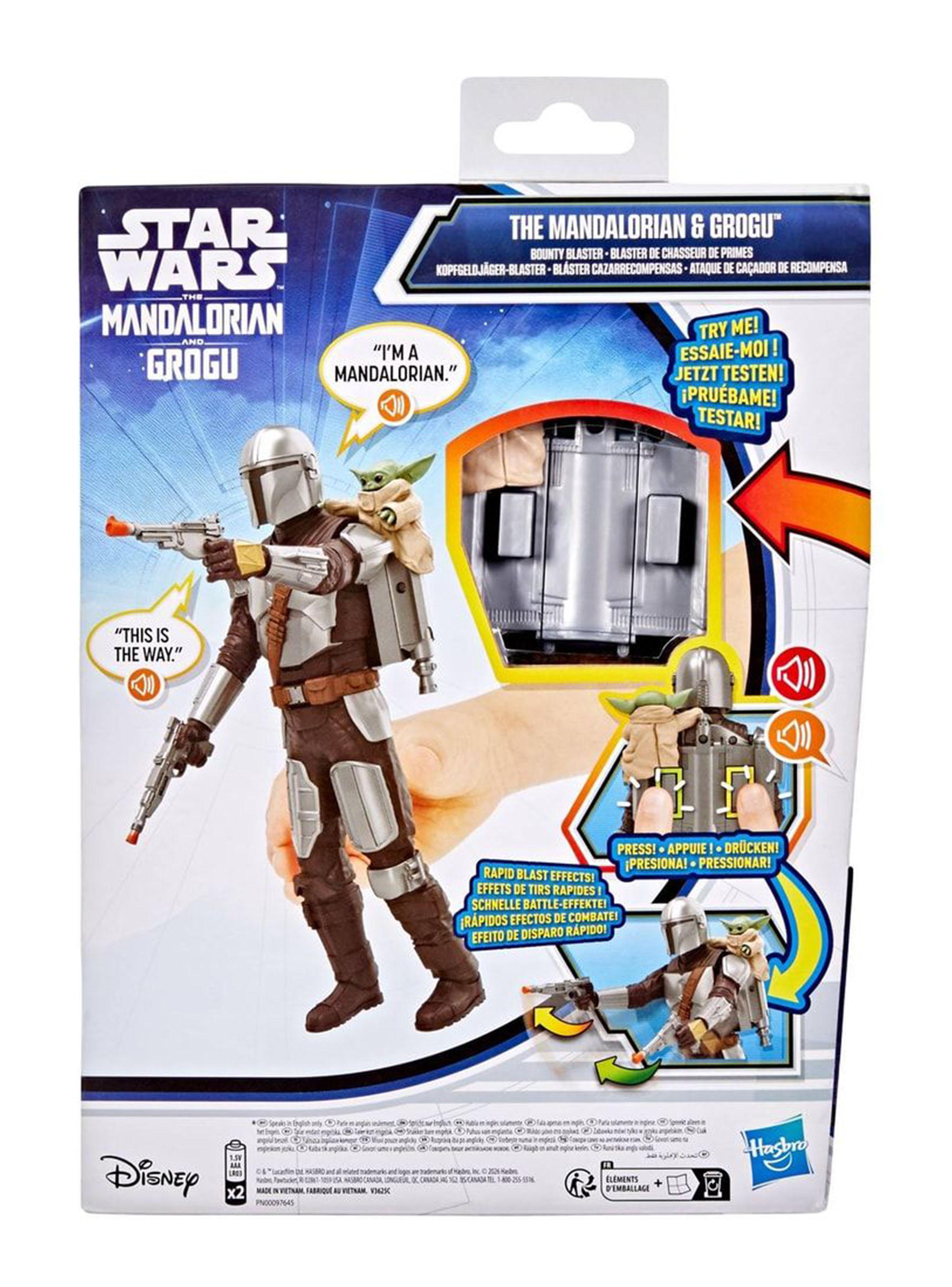 Figura de Acción The Mandalorian y Grogu Cazarrecompensas-3