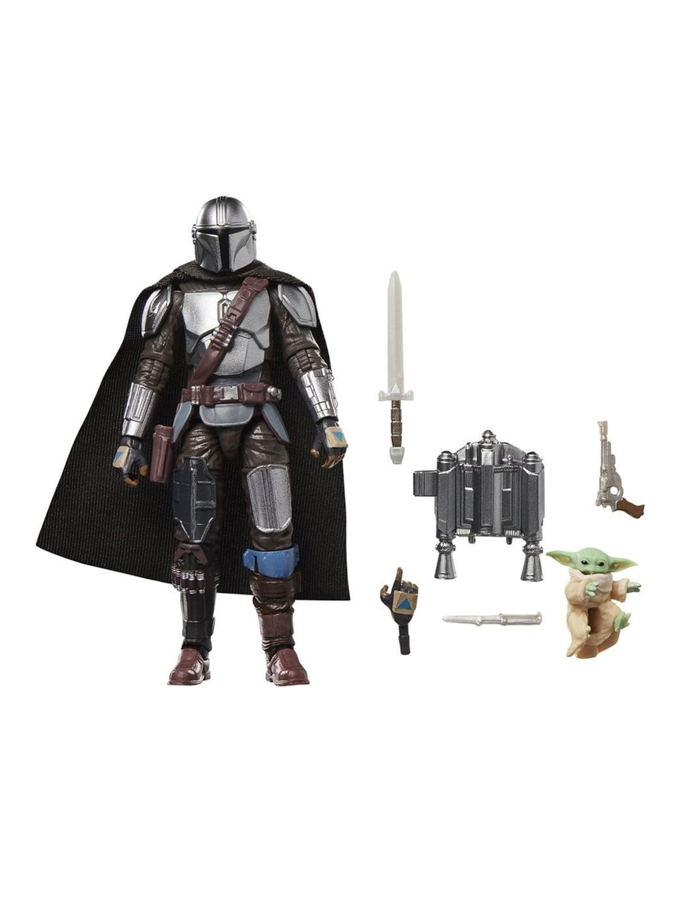 Figura de Acción The Mandalorian y Grogu Vintage Collection-3