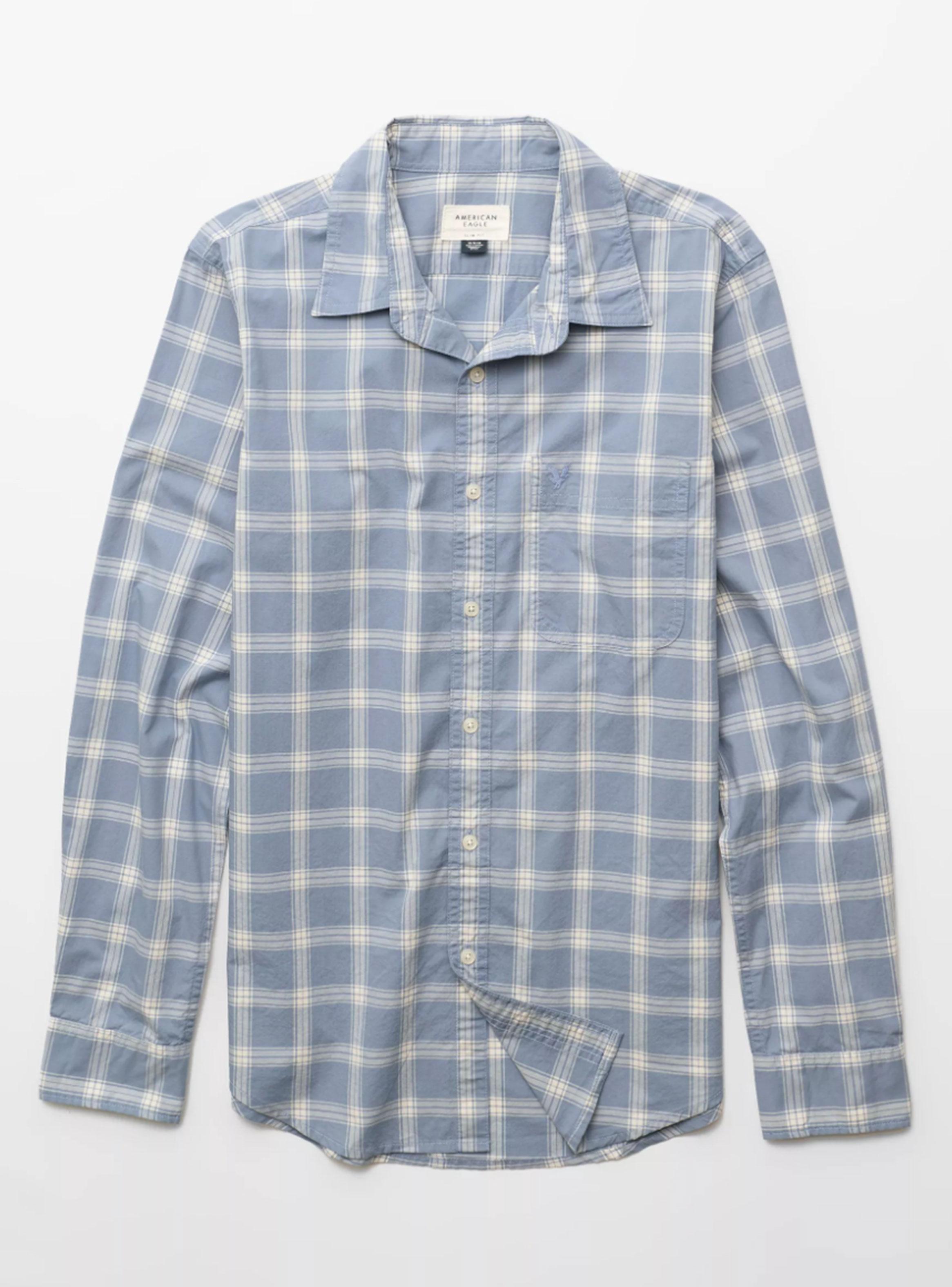 Camisa Slim Fit Popelina con Botones-3